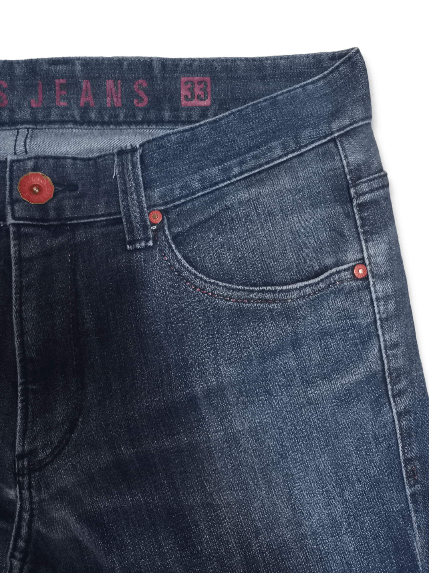 Guess Vintage Guess Dark Blue Wash Loose Straight Jeans 34x30 Size US 34 / EU 50 - 7 Thumbnail