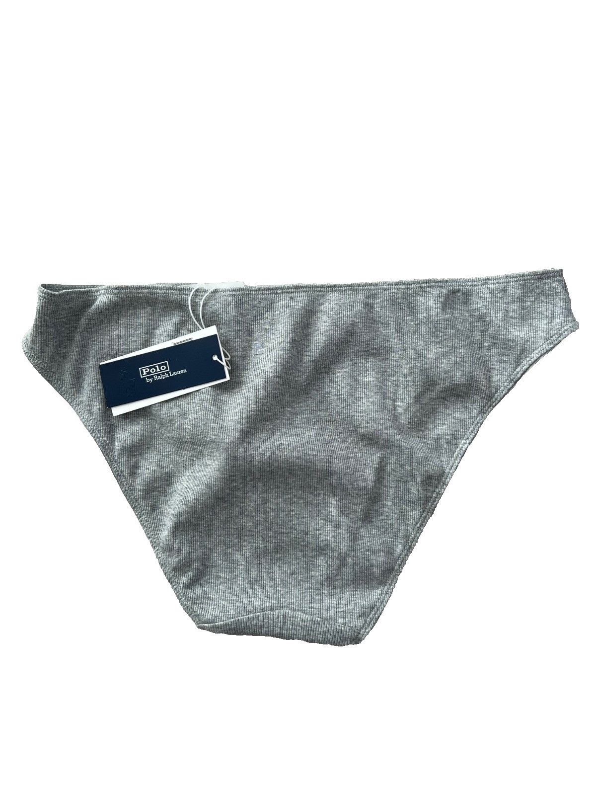 Polo Ralph Lauren Polo Ralph Lauren Rib Underwear Panty Heather Grey ( L ) Size 22" - 2 Thumbnail