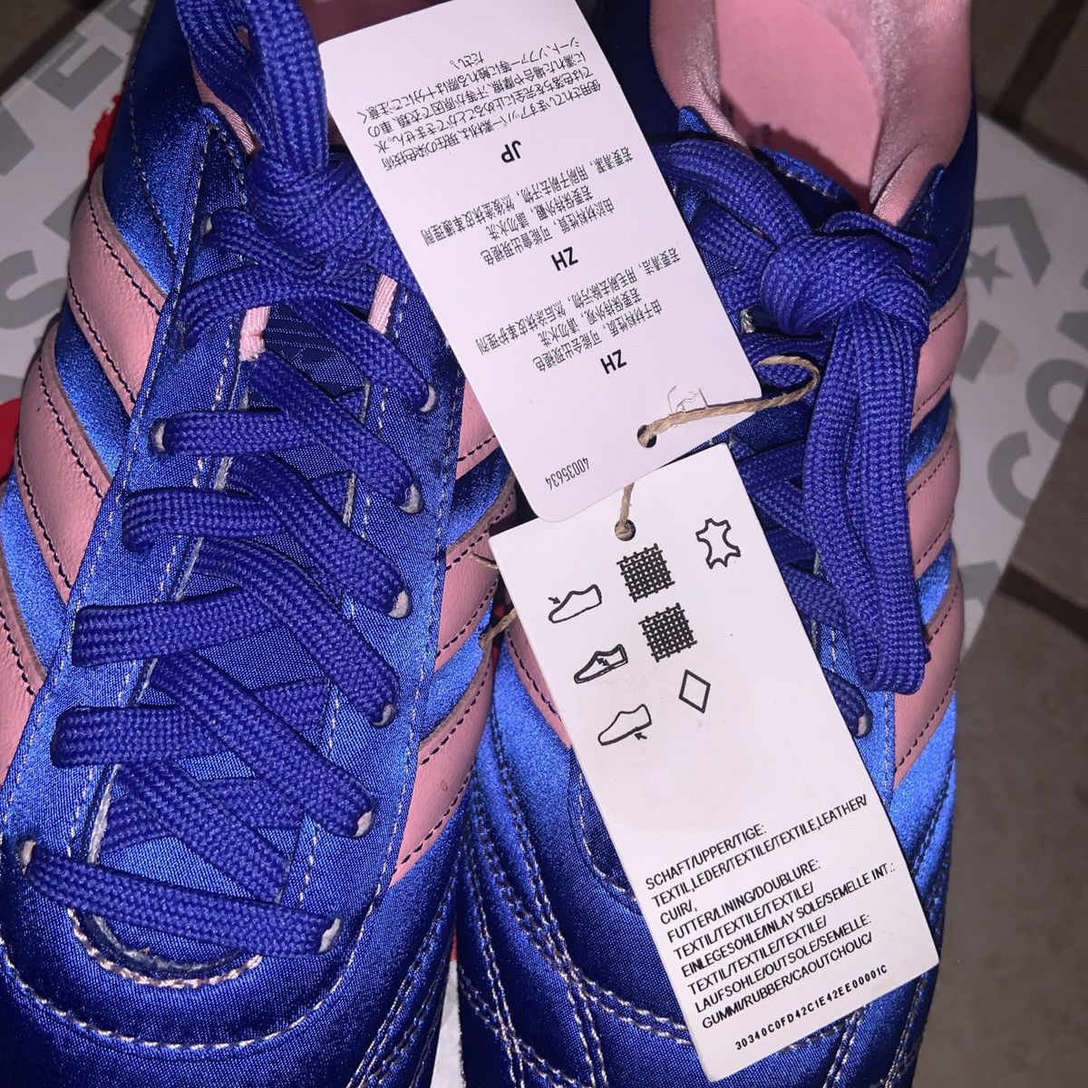 Adidas Women's Adidas Taekwondo Shoes - Size 8 - Pink & Satin Blue Size US 8 / IT 38 - 8 Thumbnail