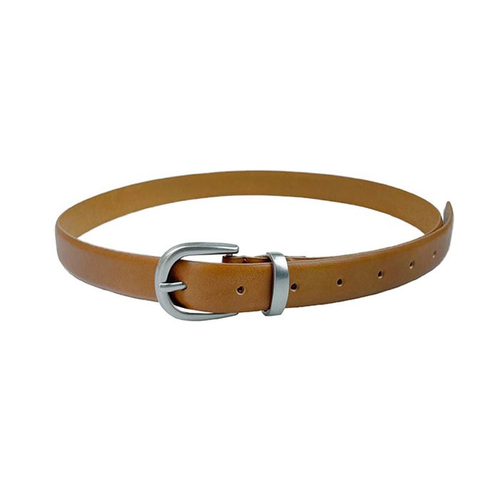 Leather PU Leather Belt Size ONE SIZE - 4 Thumbnail