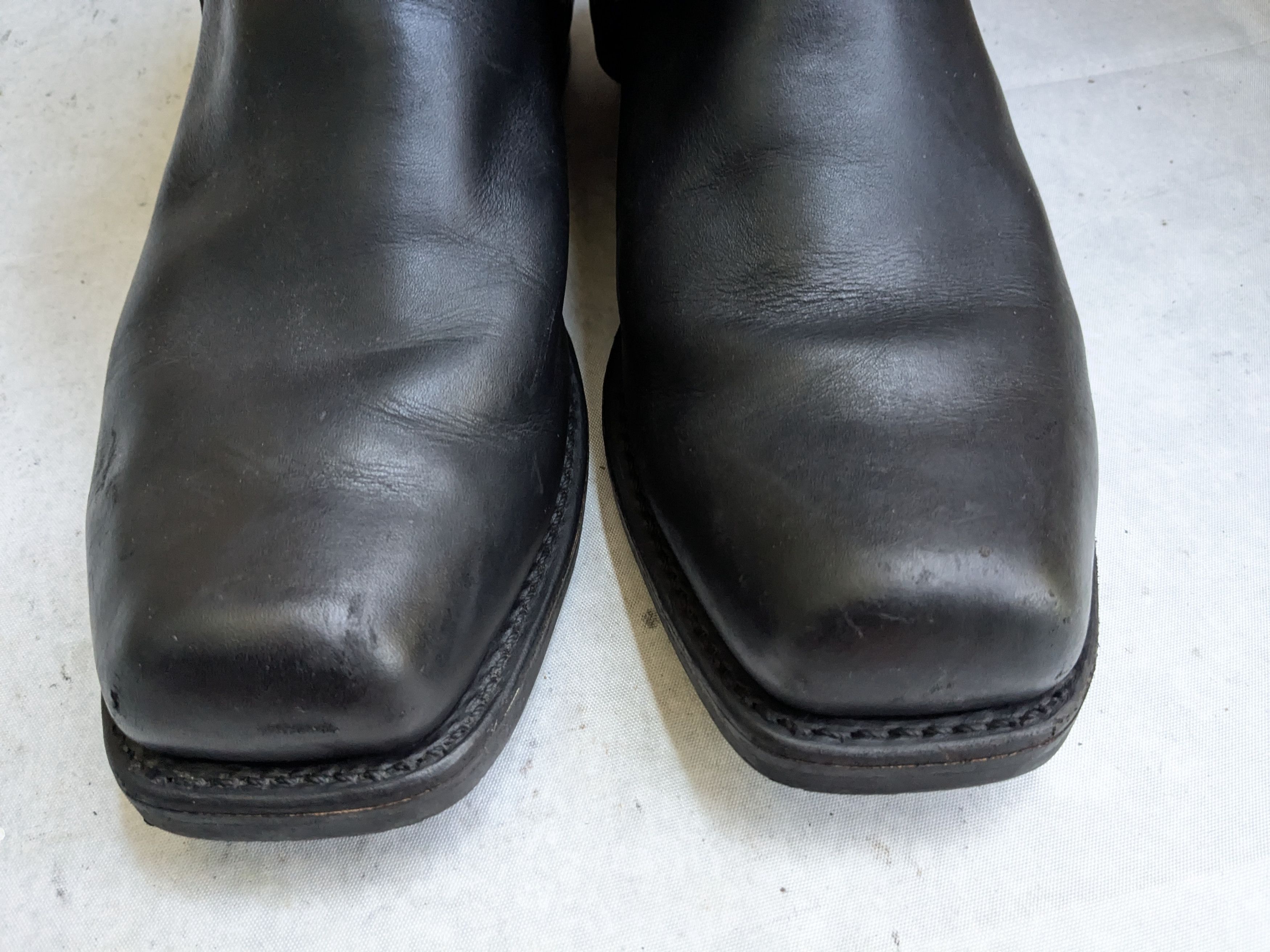 Frye Frye Harness Boots Black 11 M Leather Buckle Size US 11 / EU 44 - 4 Thumbnail