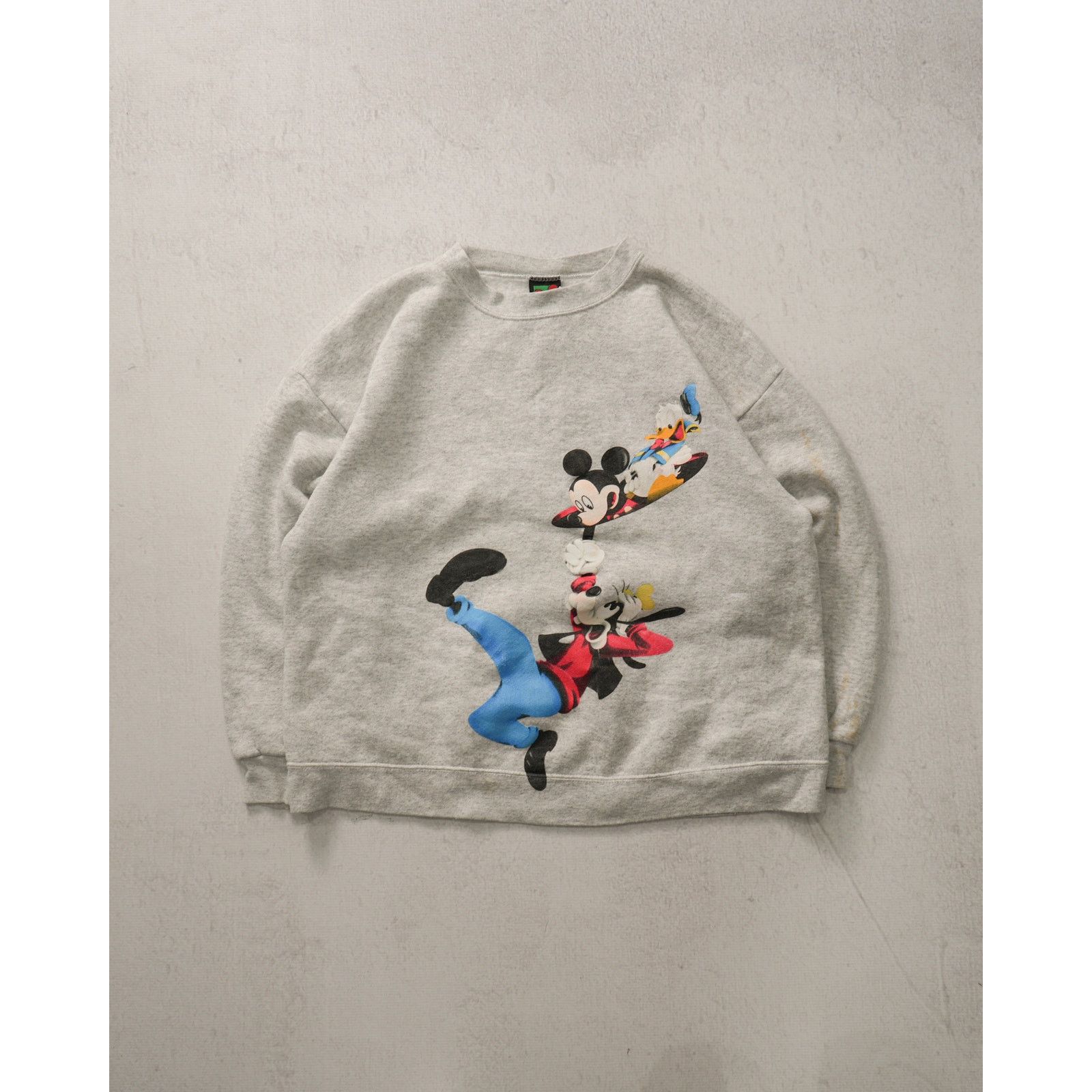 Disney Vintage 90s Disney Grey Crewneck Sweatshirt - Women's Medium Size M / US 6-8 / IT 42-44 - 1 Thumbnail