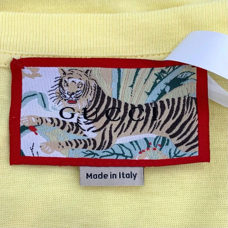 Gucci Gucci Chinese New Year series logo tiger print round neck y Size US XS / EU 42 / 0 - 6 Thumbnail