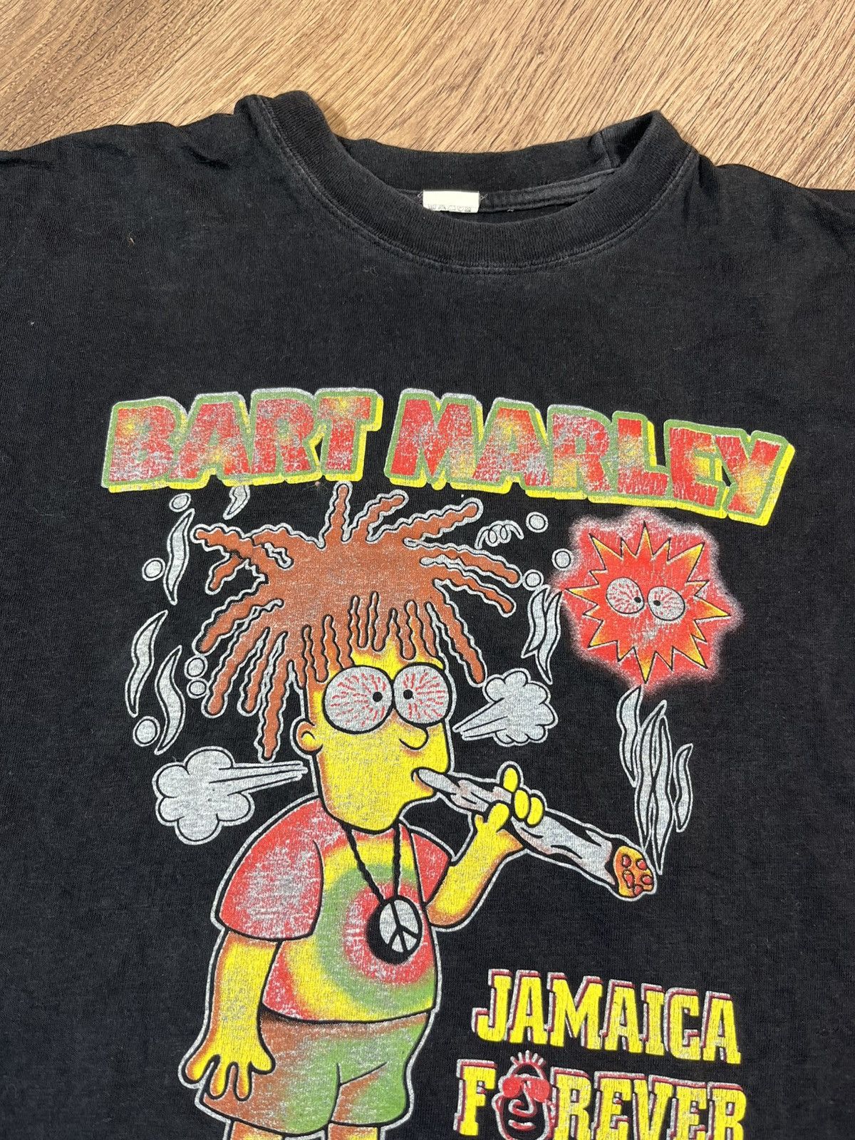 Bob Marley Vintage T Shirt Bob Bart Marley Jamaica Forever Size US M / EU 48-50 / 2 - 5 Thumbnail