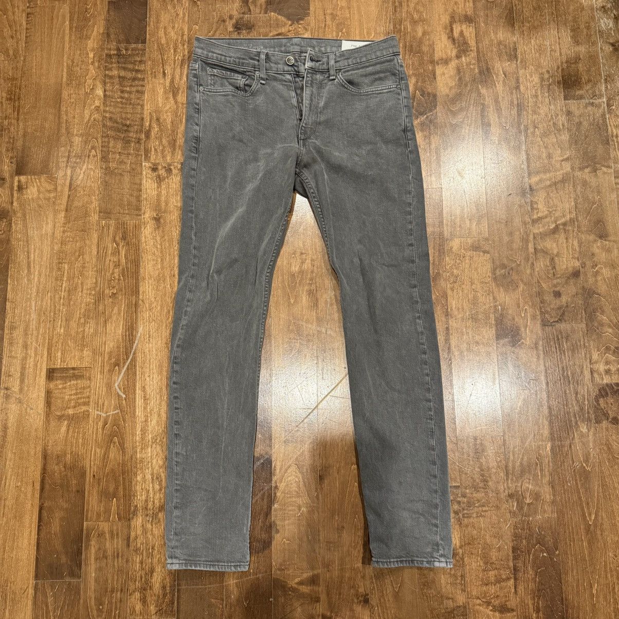 Rag & Bone Slim Fit Gray Rag & Bone Denim 31 W 32 L Size US 31 - 1 Thumbnail