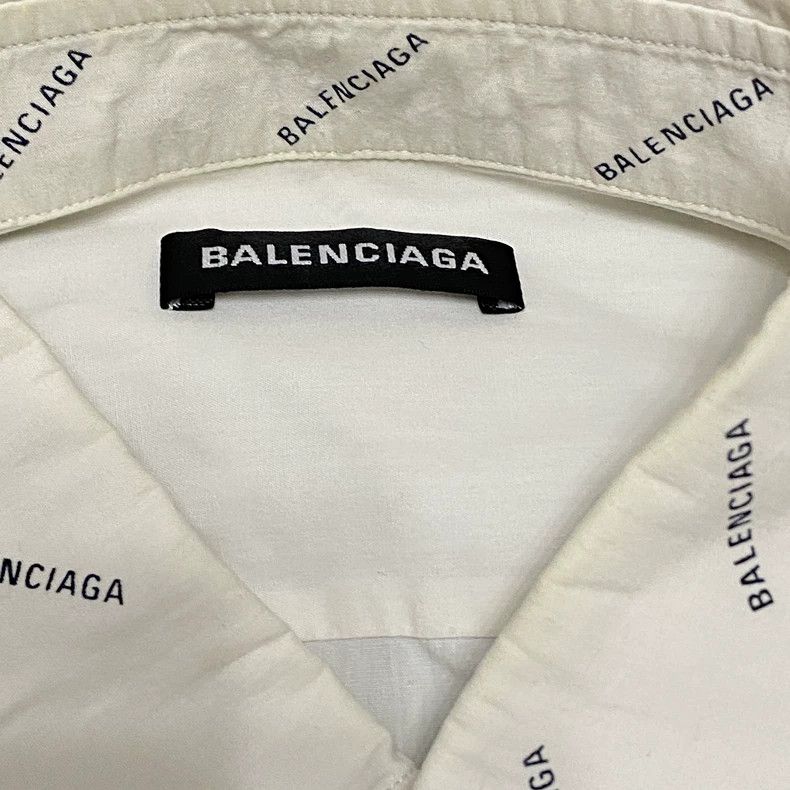 Balenciaga Balenciaga size 38 Bulletproof Logo Shirt Size S / US 4 / IT 40 - 5 Thumbnail