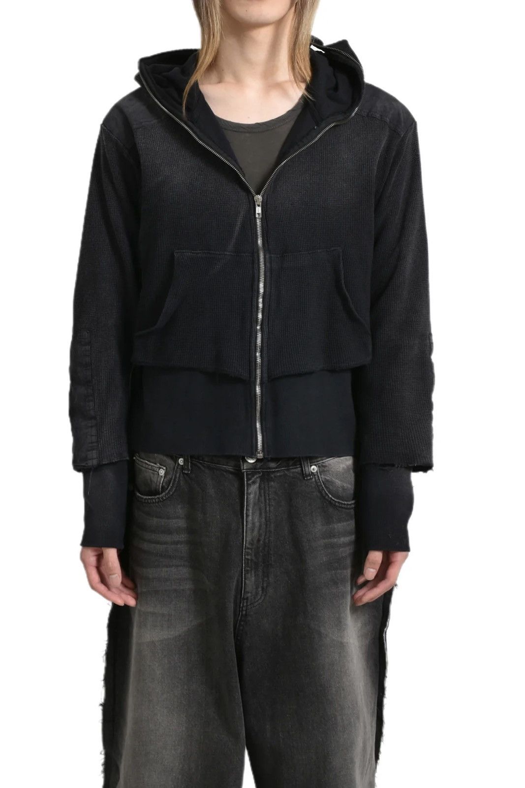 PROJECT G/R Project GR GIMP WAFFLE THERMAL ZIP HOODIE size 2 stk Size US M / EU 48-50 / 2 - 7 Thumbnail