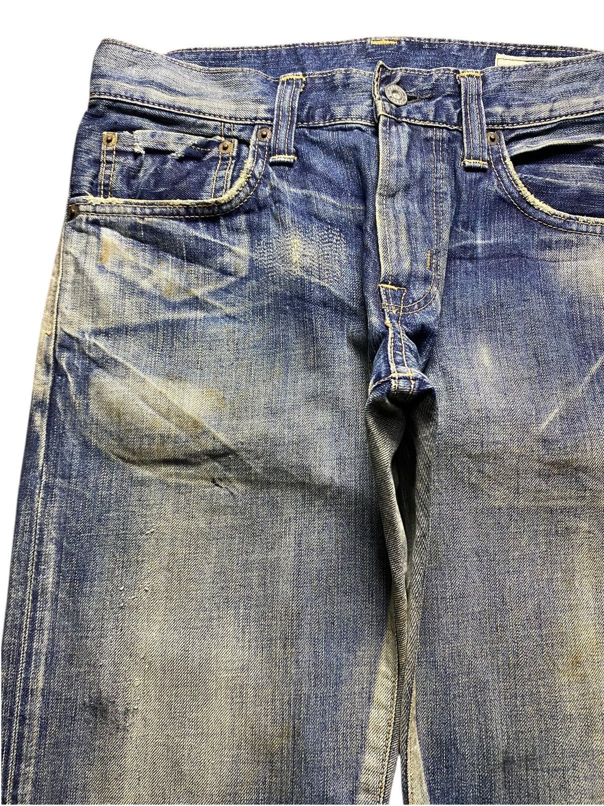 Edwin Edwin Vintage Special Unique Fade Distressed Loose Jeans Size US 30 / EU 46 - 7 Thumbnail
