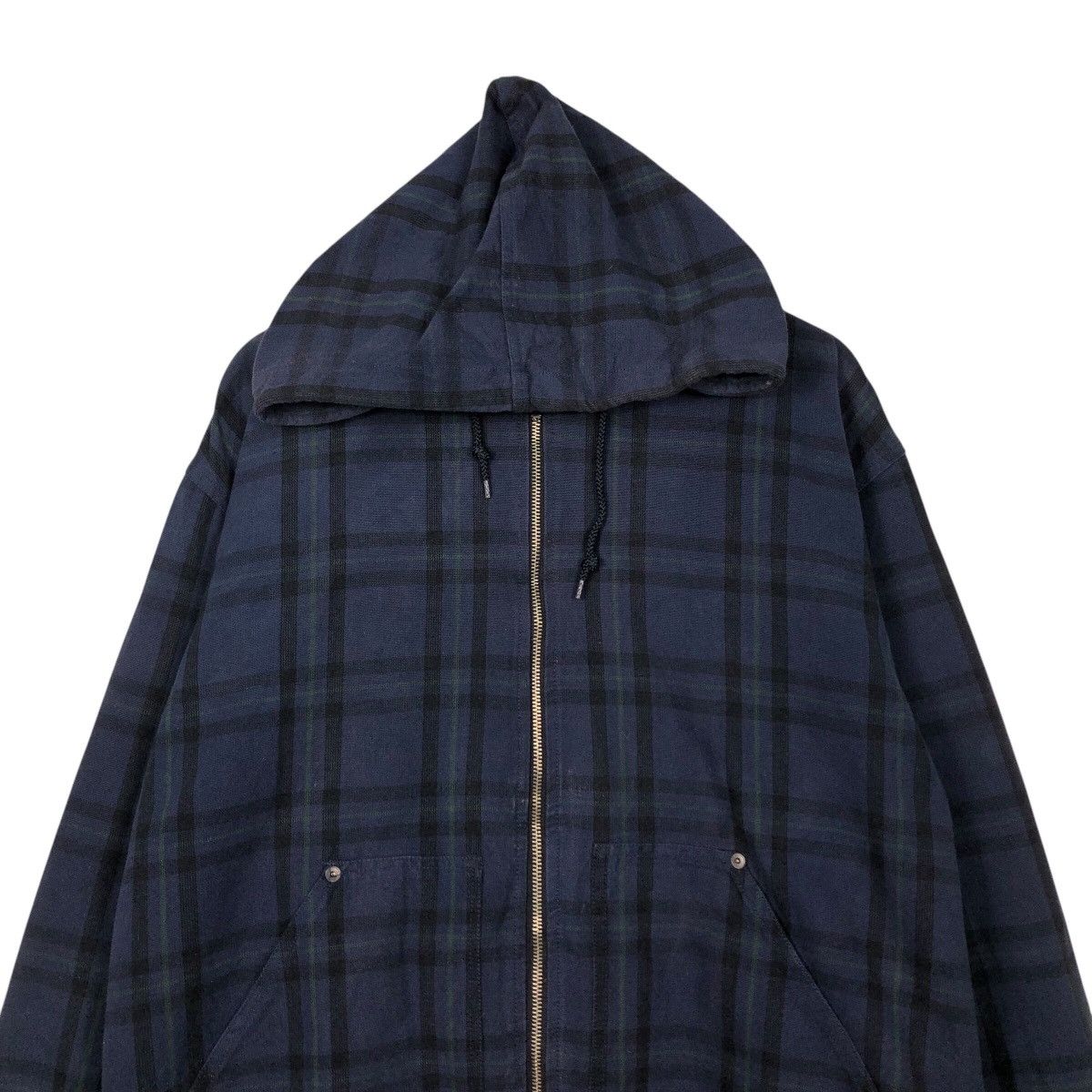Japanese Brand × Vintage 📌Vintage Biker Jacket Breath Tartan Design Issey Miyake Size US M / EU 48-50 / 2 - 4 Thumbnail