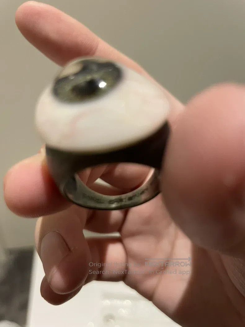 Carol Christian Poell Carol Christian Poell Size 48 Eyeball ring Size ONE SIZE - 5 Thumbnail