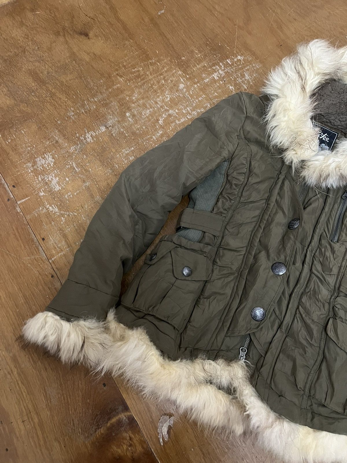 If Six Was Nine × Japanese Brand Vintage Mohair Rare Design Jacket Size M / US 6-8 / IT 42-44 - 5 Thumbnail