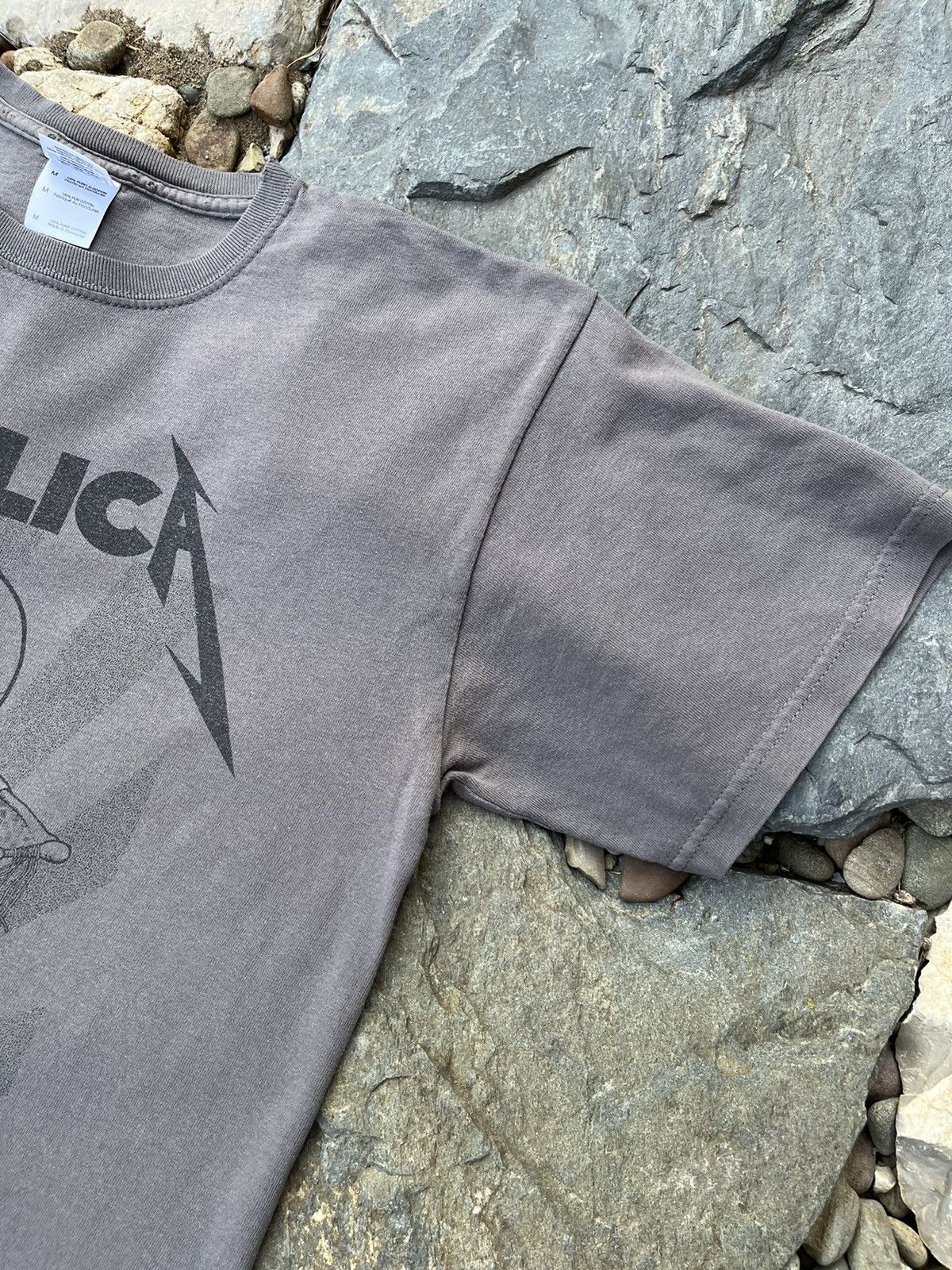 Band Tees × Metallica × Vintage Vintage Metallica pushead boris washed y2k skull tee t-shirt Size US M / EU 48-50 / 2 - 9 Thumbnail