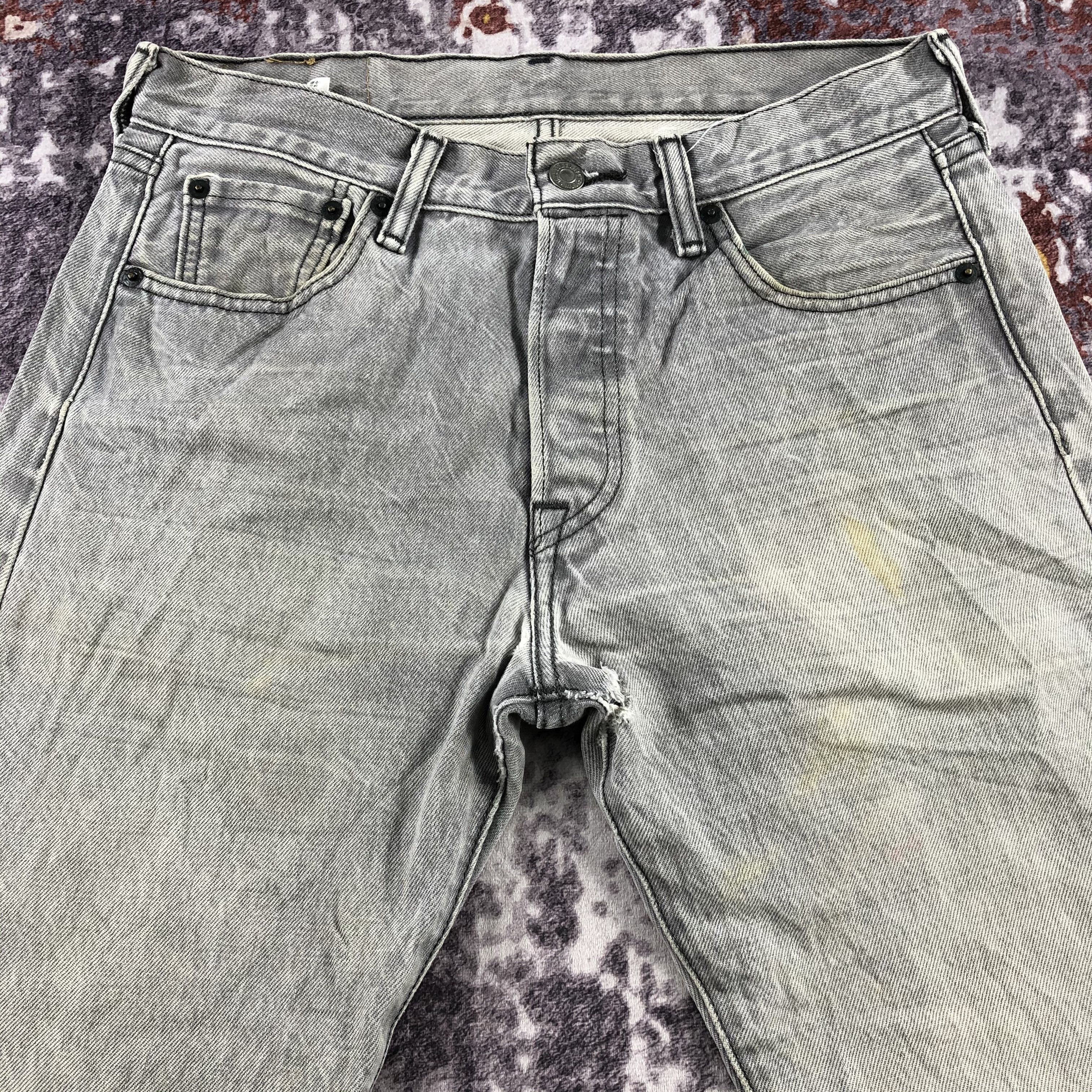 Levi's Vintage Levis 501 Ash Gray Jeans-JM3013 Size US 30 / EU 46 - 3 Thumbnail