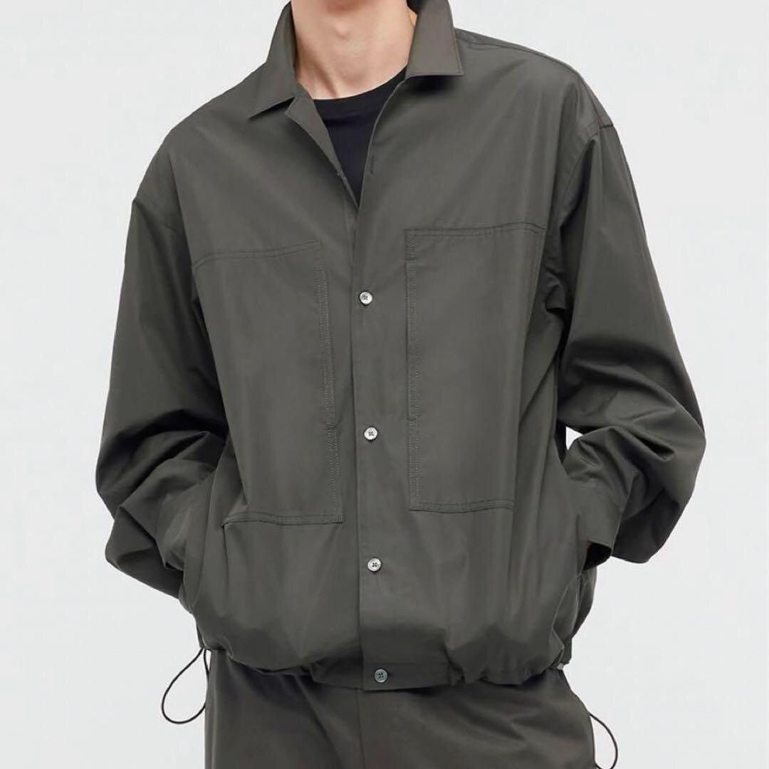 Jil Sander × Uniqlo +J Supima Cotton Oversized Double Pocket Long Sleeve Shirt Size US L / EU 52-54 / 3 - 1 Thumbnail