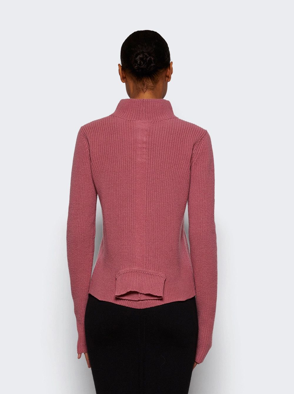Rick Owens o1mle0426 Maglia Headon Lupetto Top in Pink Size XL / US 12-14 / IT 48-50 - 5 Thumbnail
