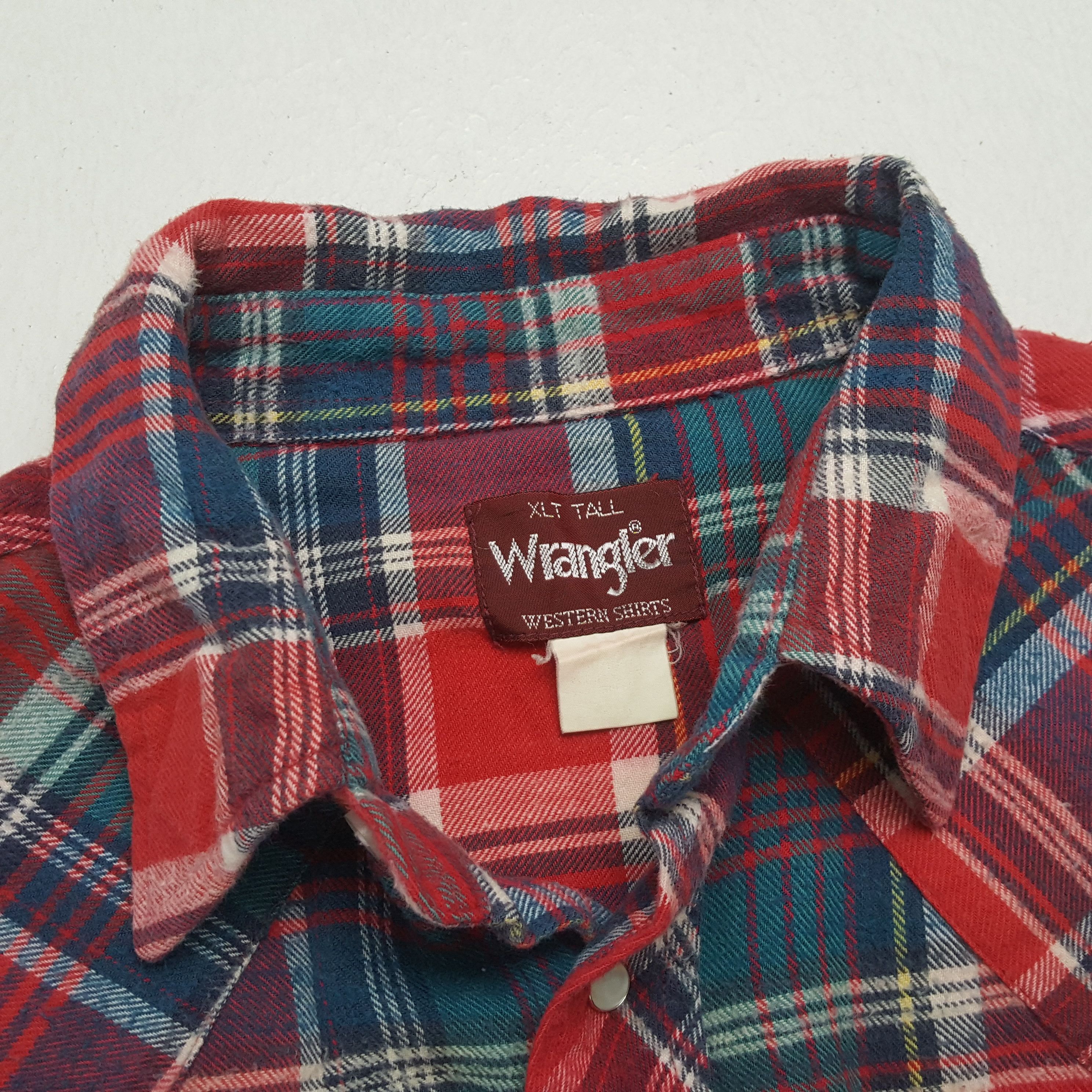 Vintage × Wrangler Vintage WRANGLER American Classic Style Multicolour Shirts Size US XL / EU 56 / 4 - 8 Thumbnail