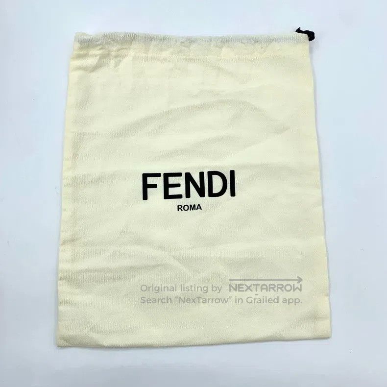 Fendi Fendi Brown Logo Letter Full-Print Round Neck Long Sleeve Size XXS / US 00 / IT 34 - 8 Thumbnail