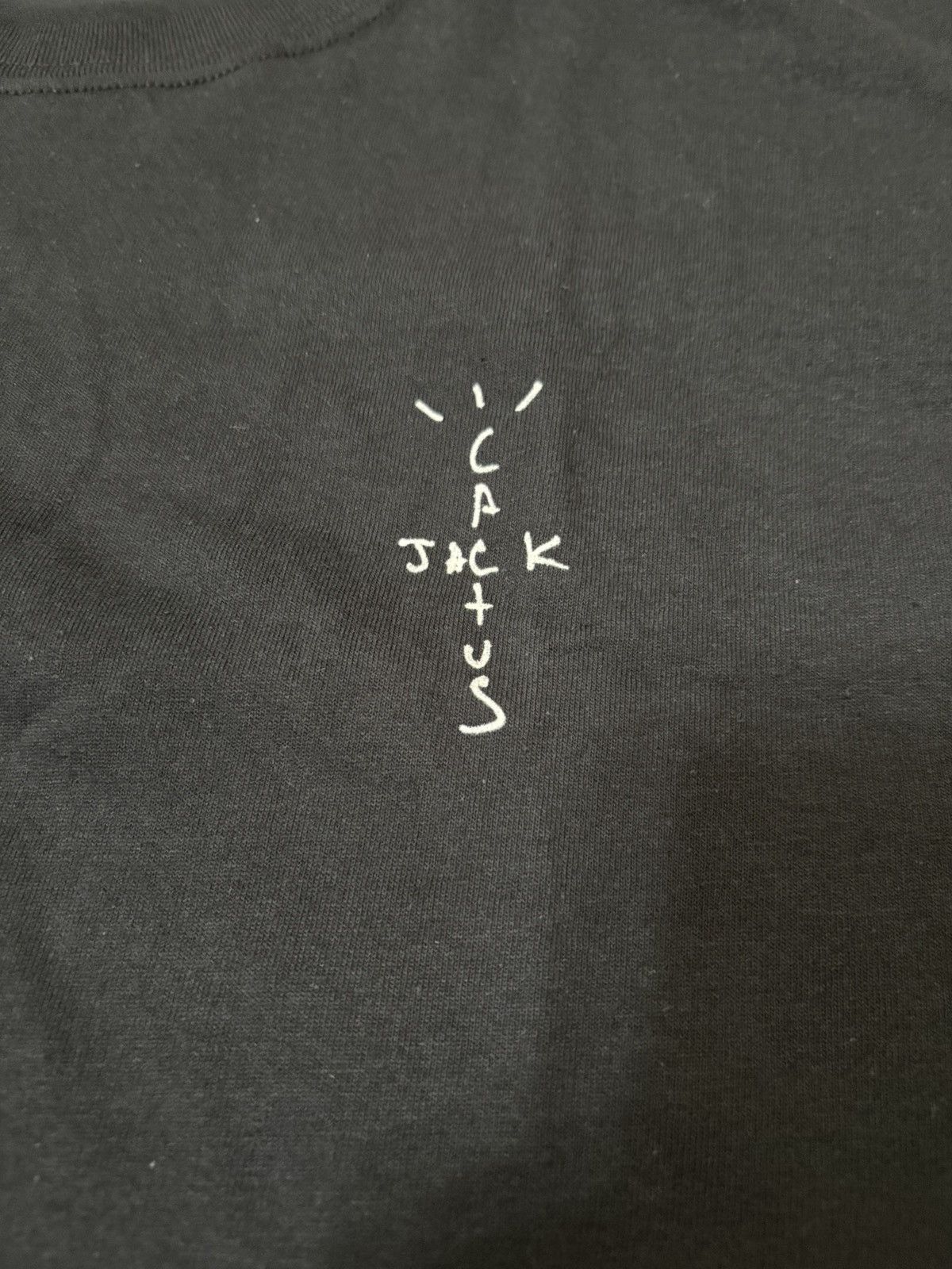 Travis Scott Look Mom I can fly Custom Tee Black Size US L / EU 52-54 / 3 - 2 Thumbnail