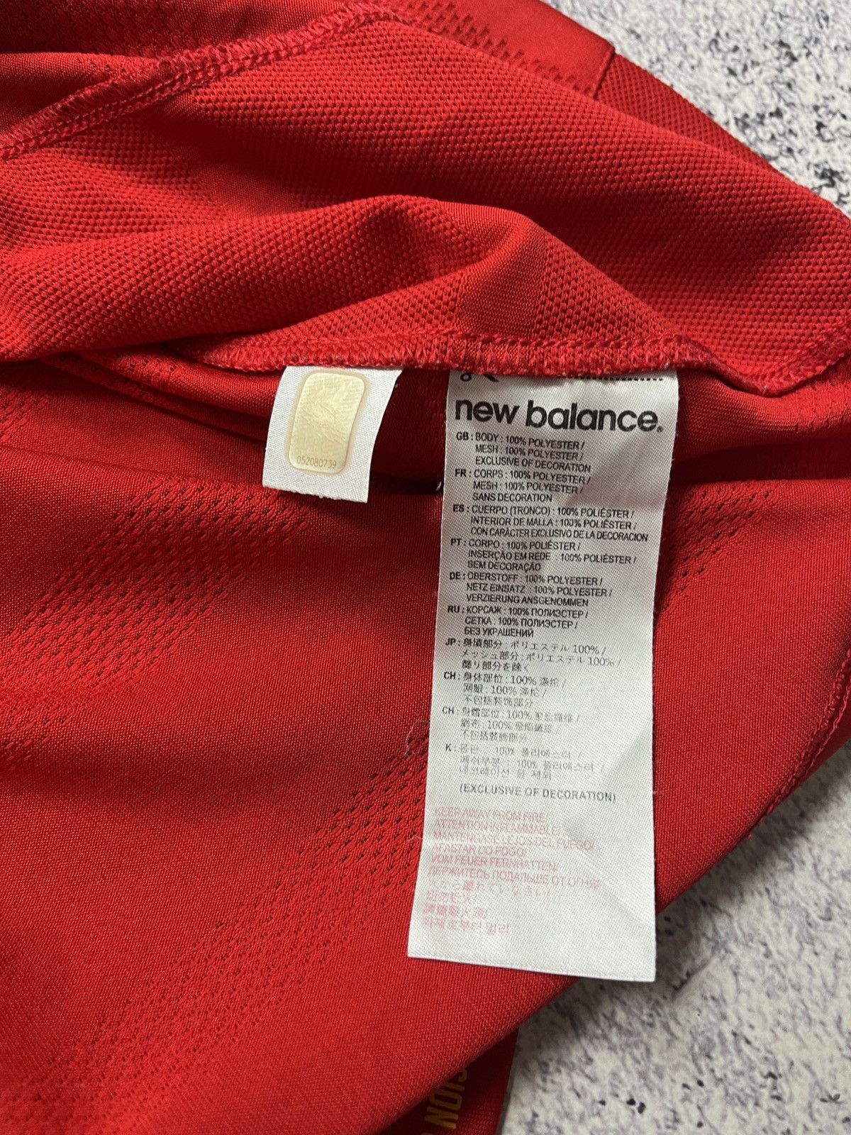 New Balance New Balance Liverpool 2016/2017 Home Shirt Soccer Jersey Size US M / EU 48-50 / 2 - 10 Thumbnail