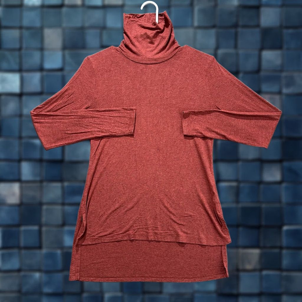 Vintage The Limited Sweater Women Petite Small Red Turtleneck Long Sleeve Lightweight Size S / US 4 / IT 40 - 1 Thumbnail