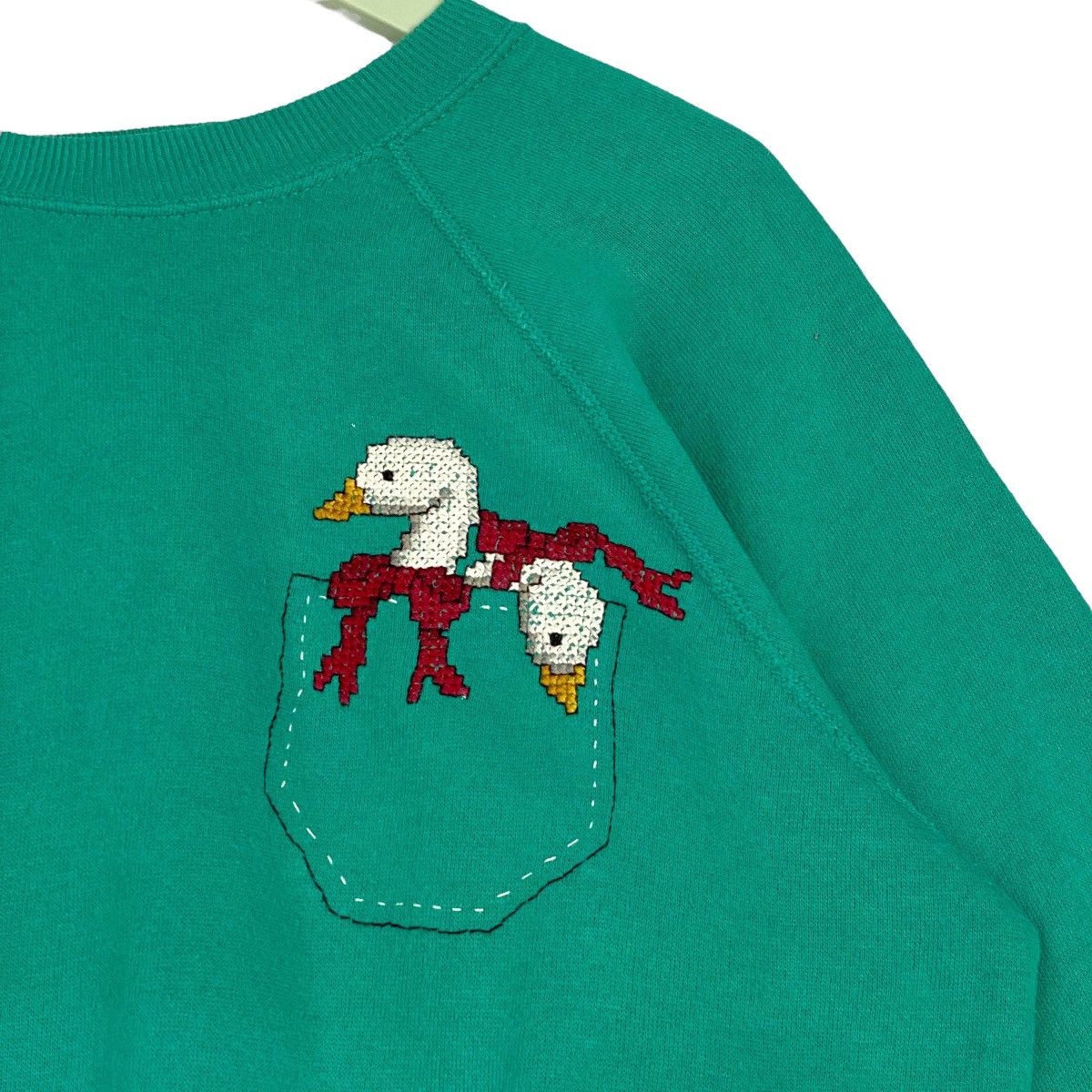 Vintage Vintage Bassett Walkers Small Embroidered Duck Size US XL / EU 56 / 4 - 4 Thumbnail