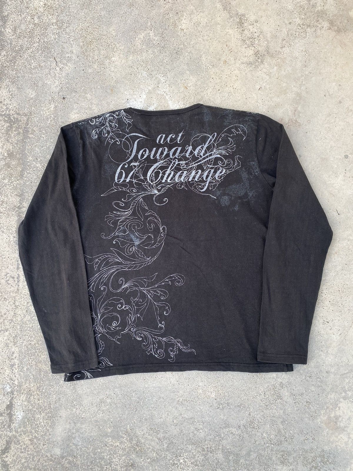 14th Addiction Japanese Wild Poems Long Sleeve Gothic Punk Styled Size US M / EU 48-50 / 2 - 5 Thumbnail