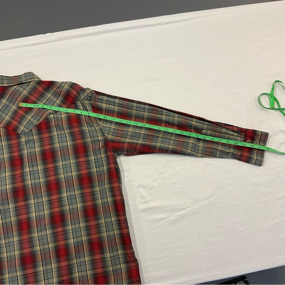 Pendleton × Vintage PENDLETON Frontier Long Sleeve Western Yoke Shirt Red Plaid Size US M / EU 48-50 / 2 - 6 Thumbnail