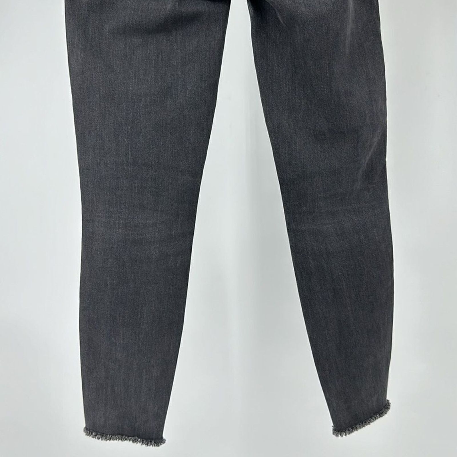 & Other Stories PARKER SMITH 26 Skinny Jeans Raw Step Hem Star Studded Crop Size 26" / US 2 / IT 38 - 9 Thumbnail