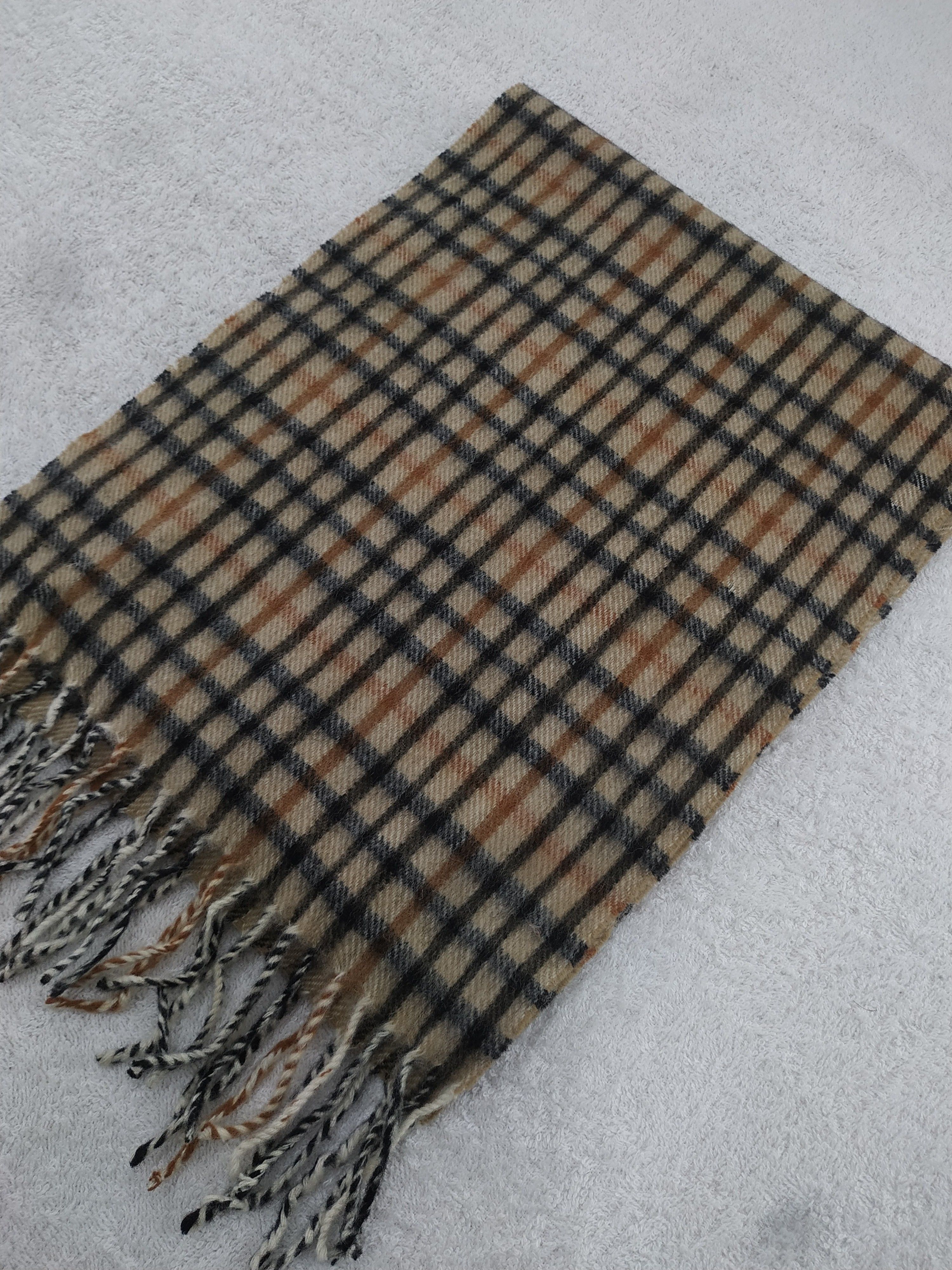DAKS × Vintage Daks London Scarf / Muffler / Neckwear - WW876 Size ONE SIZE - 3 Thumbnail