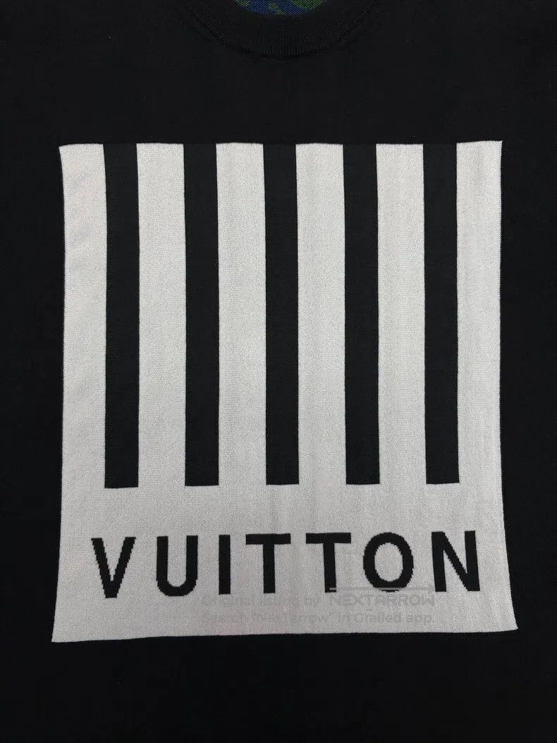 Louis Vuitton Louis Vuitton Piano earth logo knitted short sleeve Size US L / EU 52-54 / 3 - 4 Thumbnail