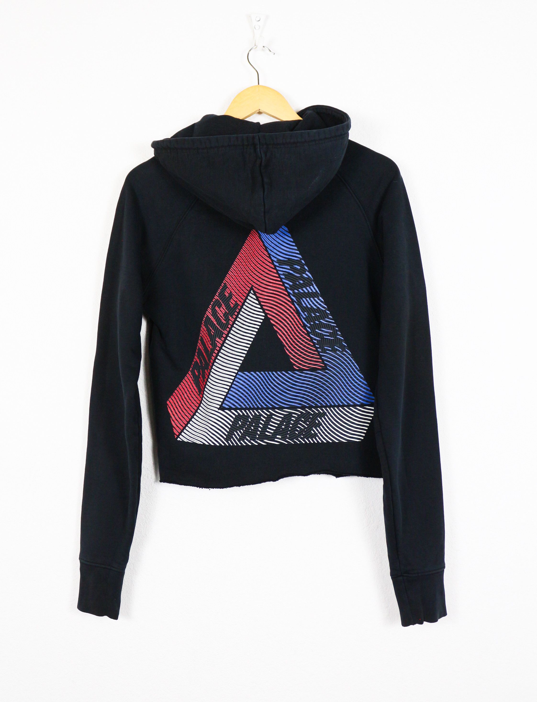 Palace Palace Logo Brit Drury Triferg Cropped Cut Hoodie Size US S / EU 44-46 / 1 - 1 Thumbnail