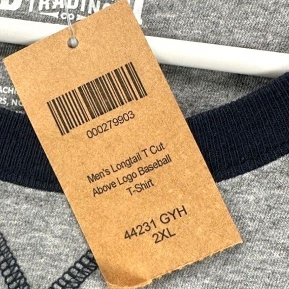 Duluth Trading Company Duluth Trading Co. Longtail T Shirt Mens 2XL Grey 3-Quarter Sleeve Tee NEW A11 Size US XXL / EU 58 / 5 - 5 Thumbnail