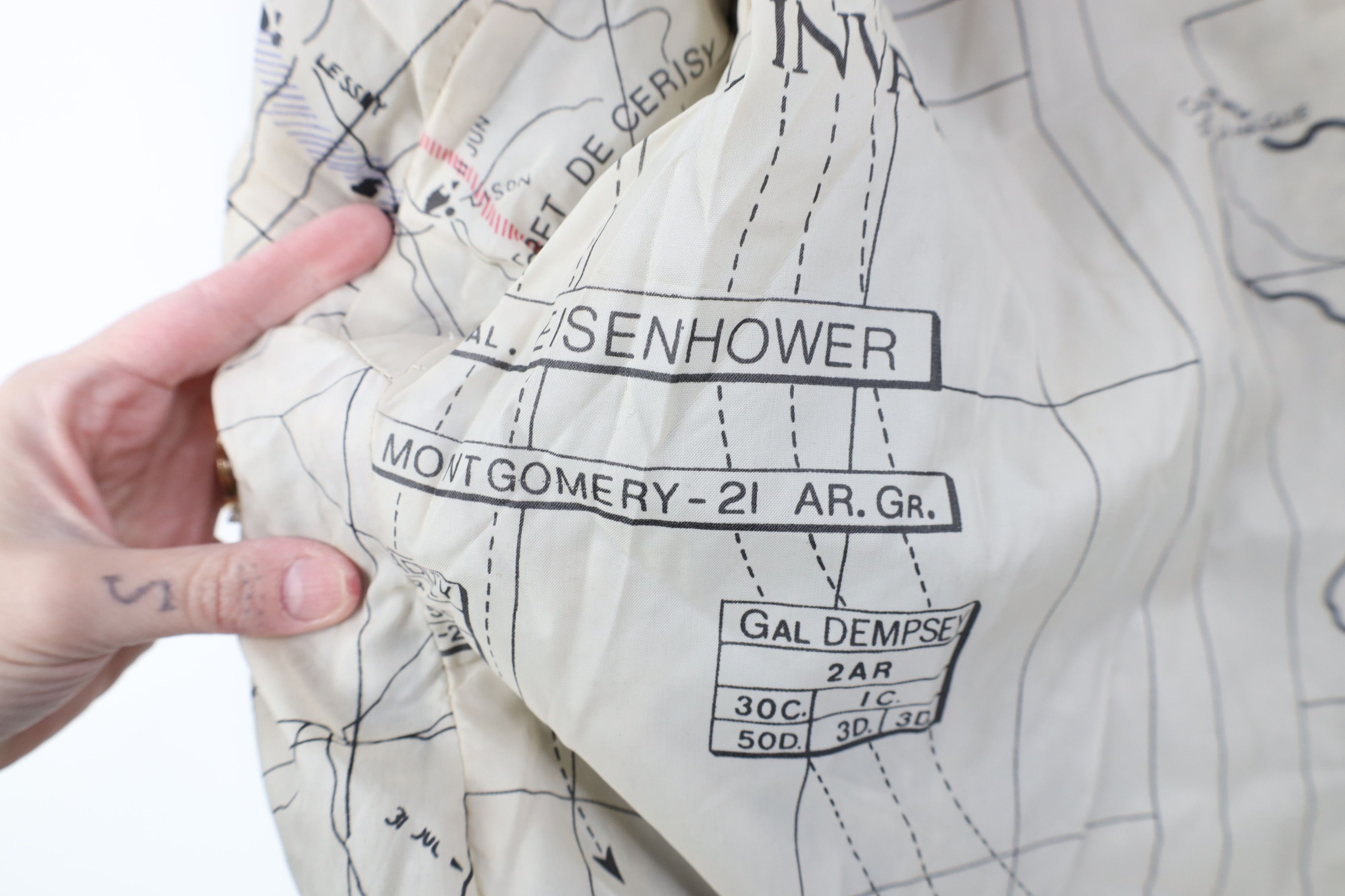 Vintage Vintage 90s Streetwear Leather Flight Bomber Jacket Brown Size M / US 6-8 / IT 42-44 - 11 Thumbnail