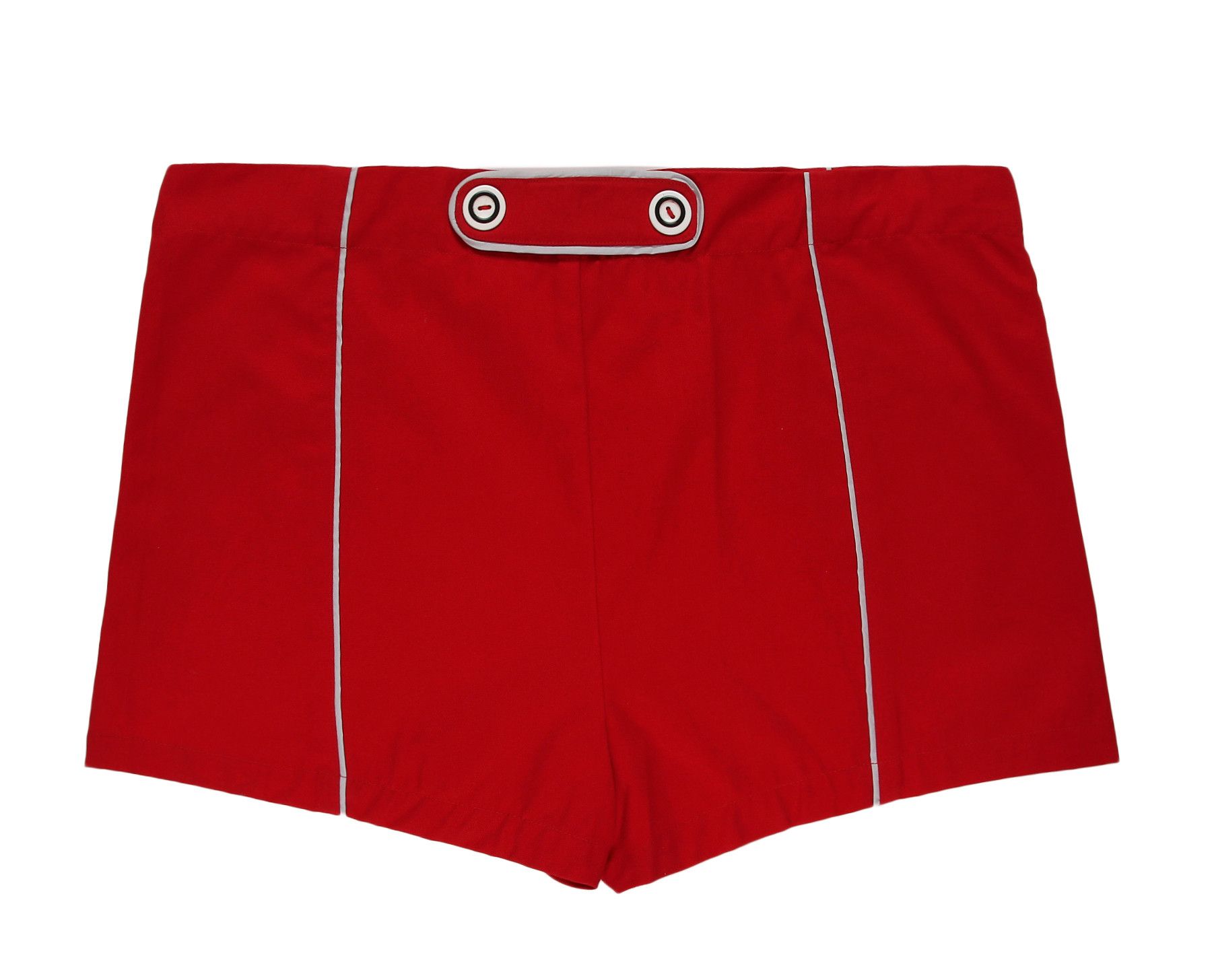 Other Vintage shorts mid waist red hot pants Size 30" / US 8 / IT 44 - 2 Thumbnail