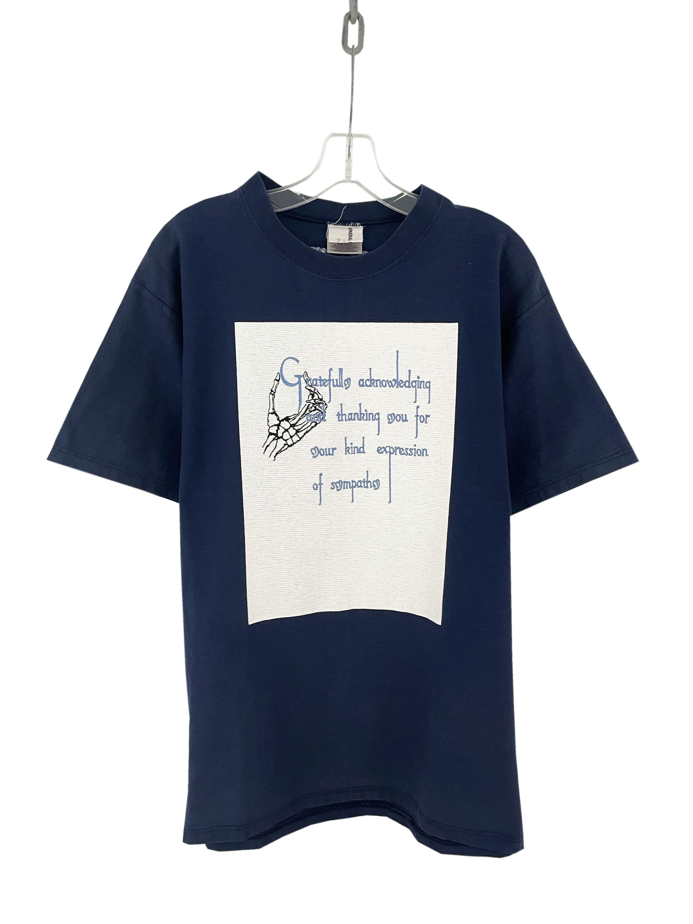 General Research 1996 Kind Expression Of Sympathy T-Shirt Size US M / EU 48-50 / 2 - 1 Thumbnail