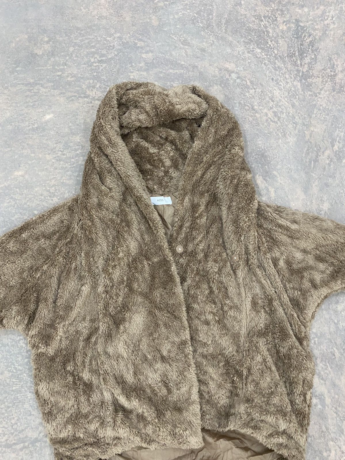 MOUSSY VINTAGE FLUFFY FLEECE HOODIE OVERSIZE LOOSE COMFORT Size US S / EU 44-46 / 1 - 6 Thumbnail