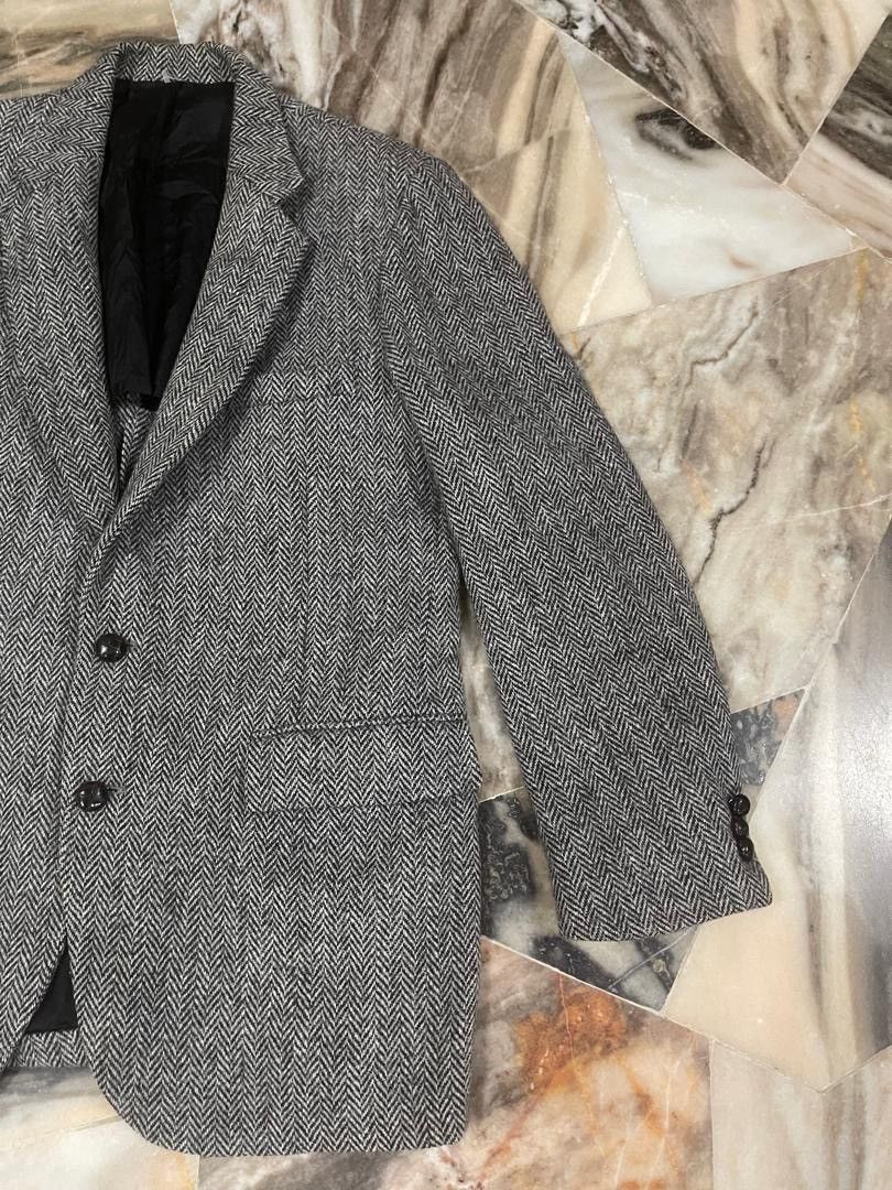 Harris Tweed Vintage Harris Tweed x Stafford British Wool Blazer Size US M / EU 48-50 / 2 - 3 Thumbnail
