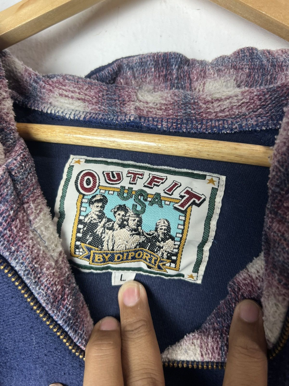 Vintage Vintage New Port Beach by Diport USA Hoodie Size US L / EU 52-54 / 3 - 8 Thumbnail