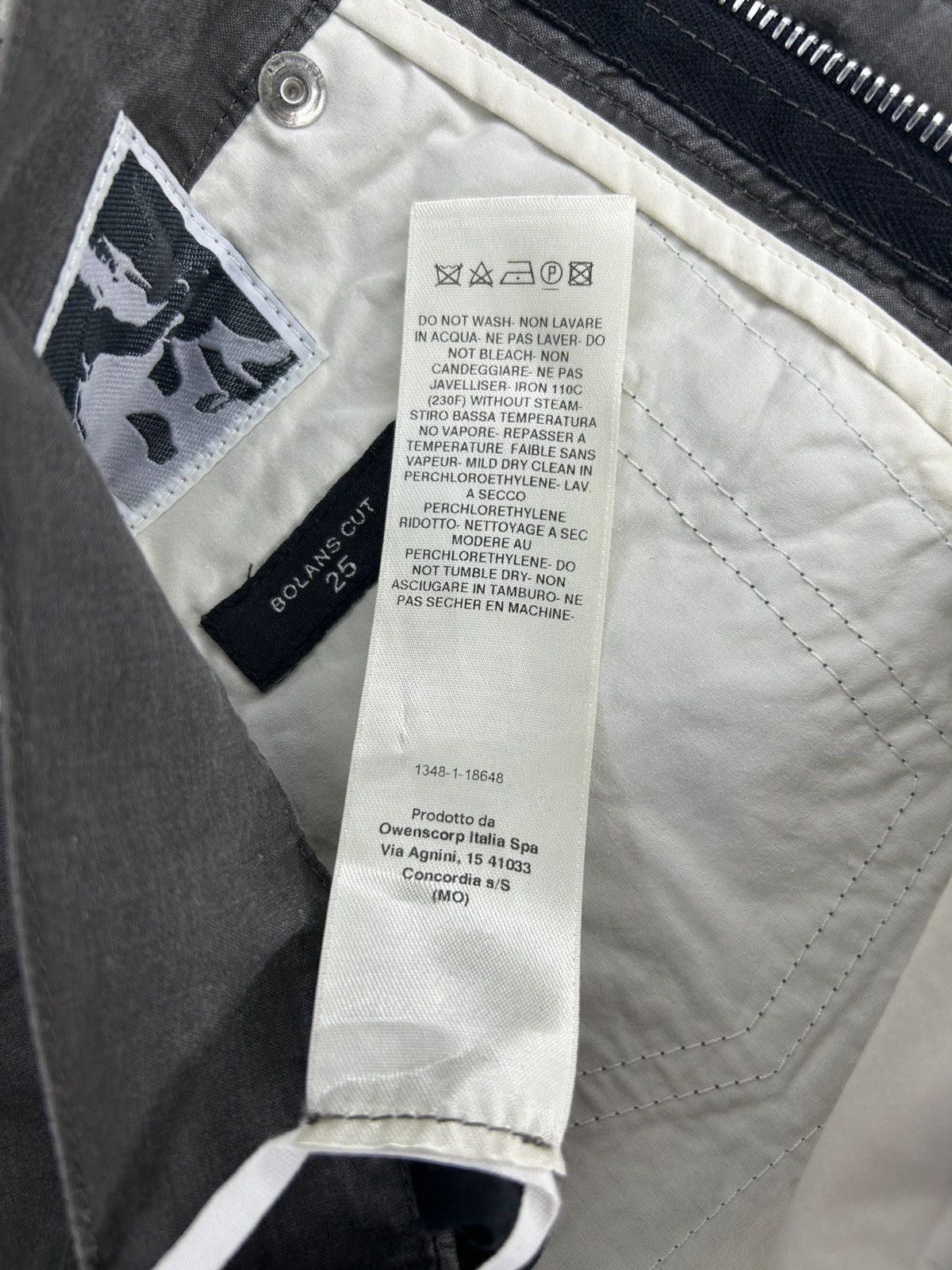 Rick Owens Drkshdw S/S 22 Bolans Cut Trousers Size 25" / US 0 / IT 36 - 10 Thumbnail