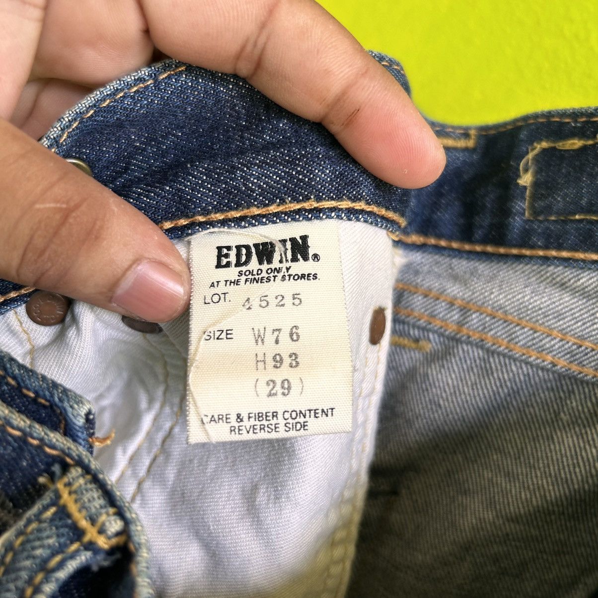 Edwin Vintage Edwin Overalls Sanforized Selvedge Distressed Denim Size US 30 / EU 46 - 16 Thumbnail