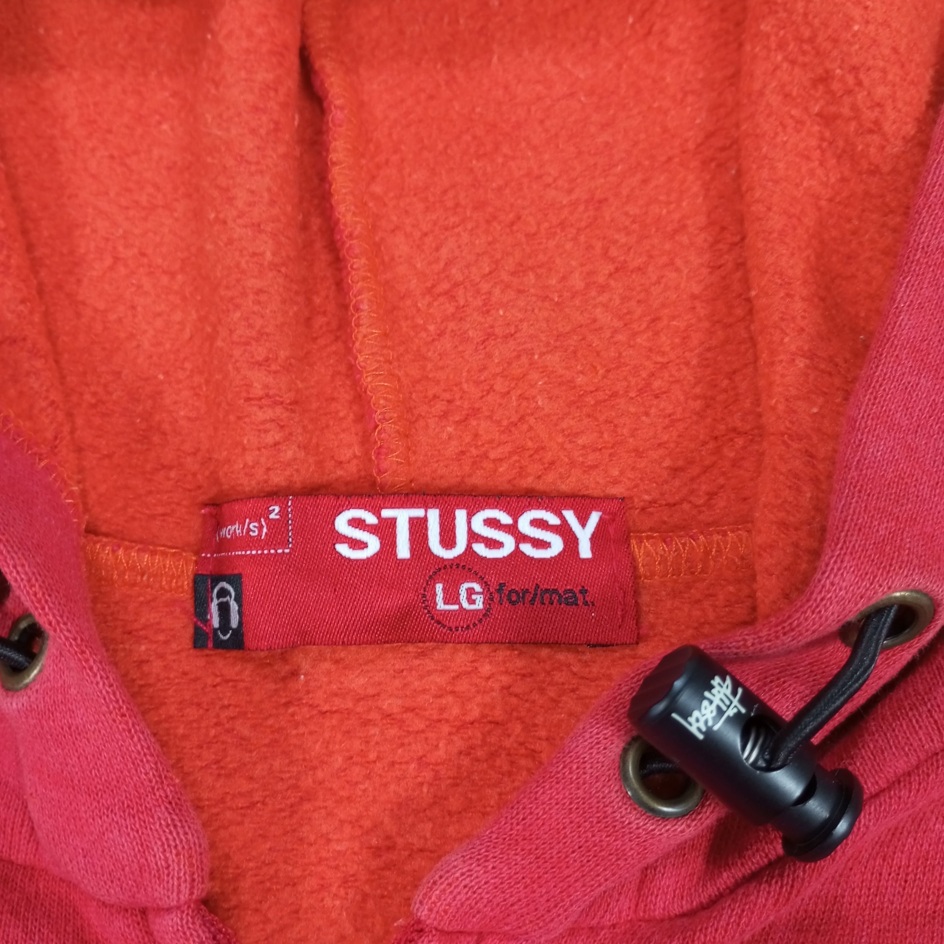 Stussy × Vintage Stussy Streetwear Skateboard Custom Art Zipper Hoodies Size US XL / EU 56 / 4 - 8 Thumbnail