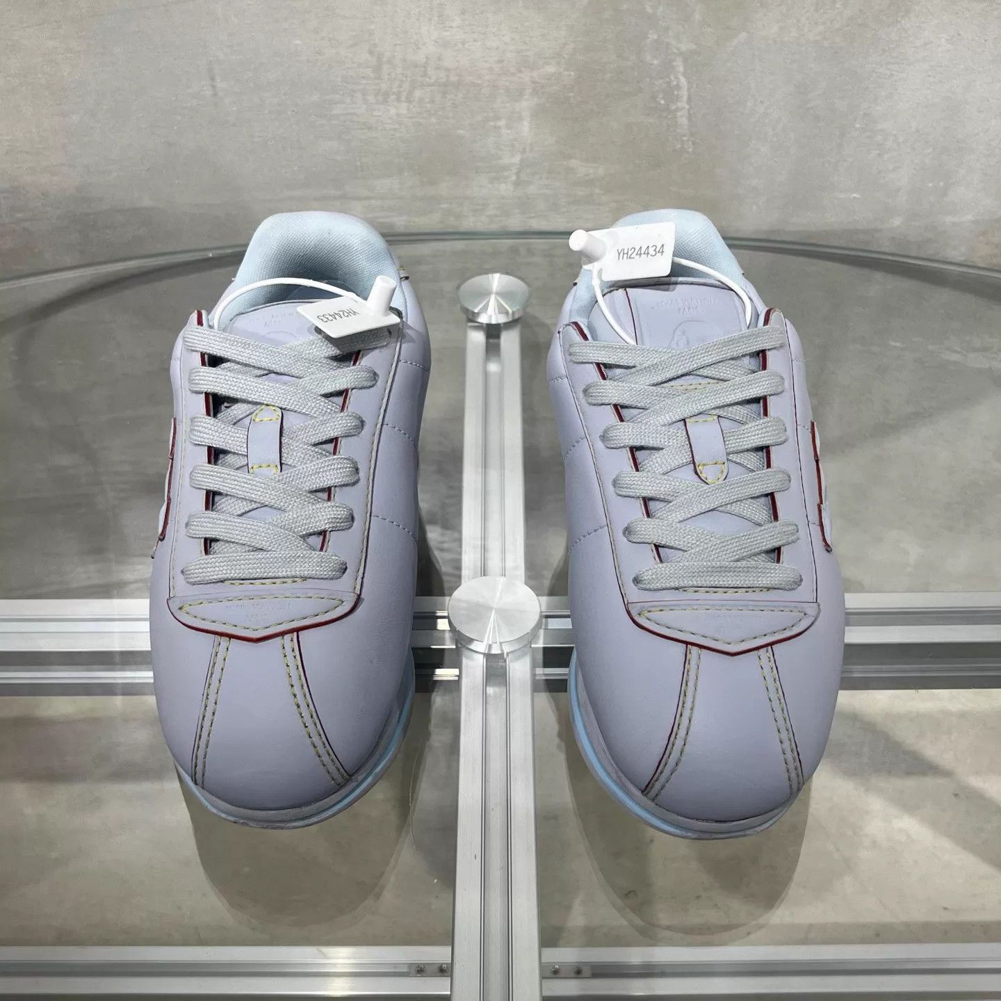 Louis Vuitton LV x Nigo blue waffle sneaker UK4 Size US 6.5 / IT 36.5 - 1 Thumbnail
