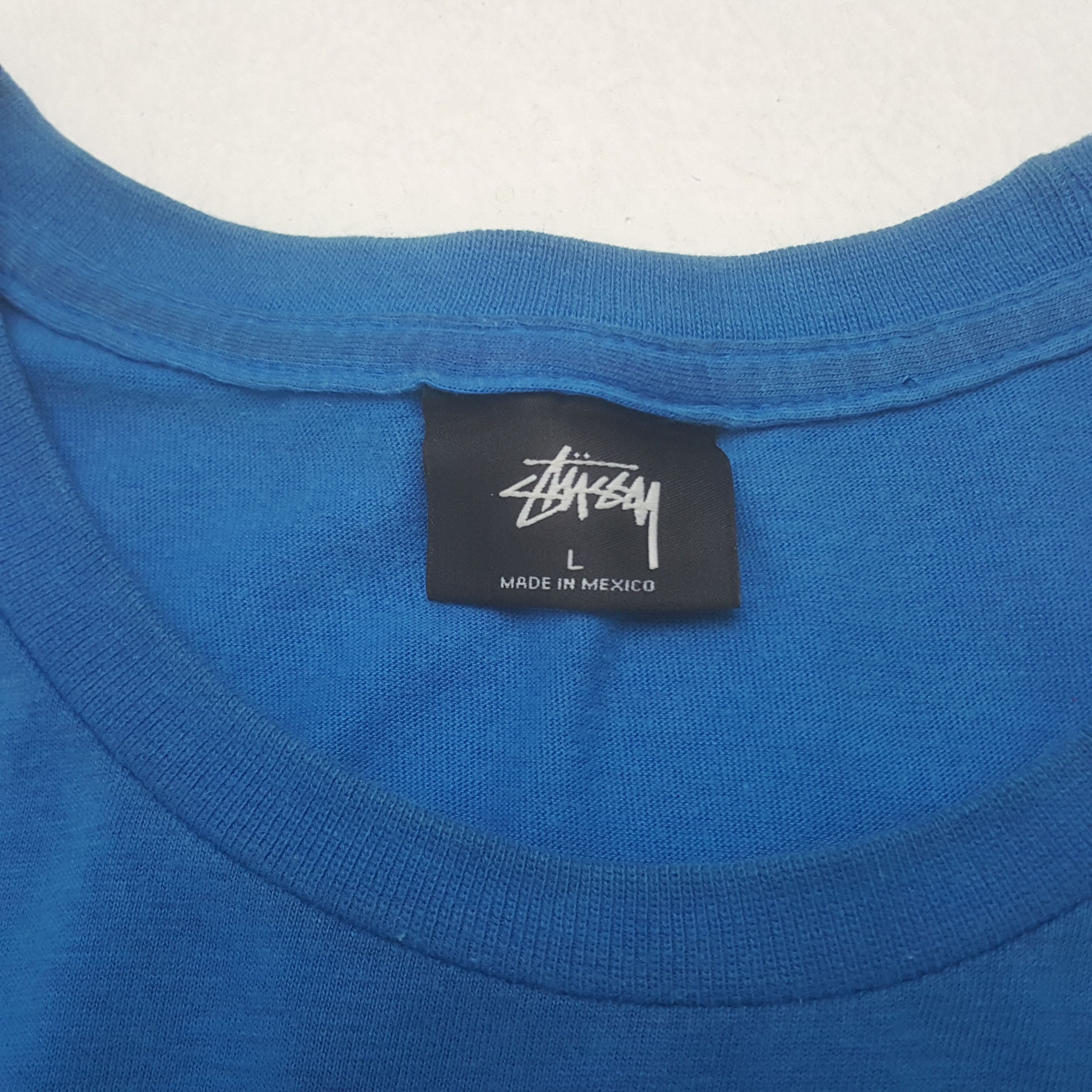 Stussy × Vintage Vintage Stussy Big Logo Tshirt Size US L / EU 52-54 / 3 - 6 Thumbnail