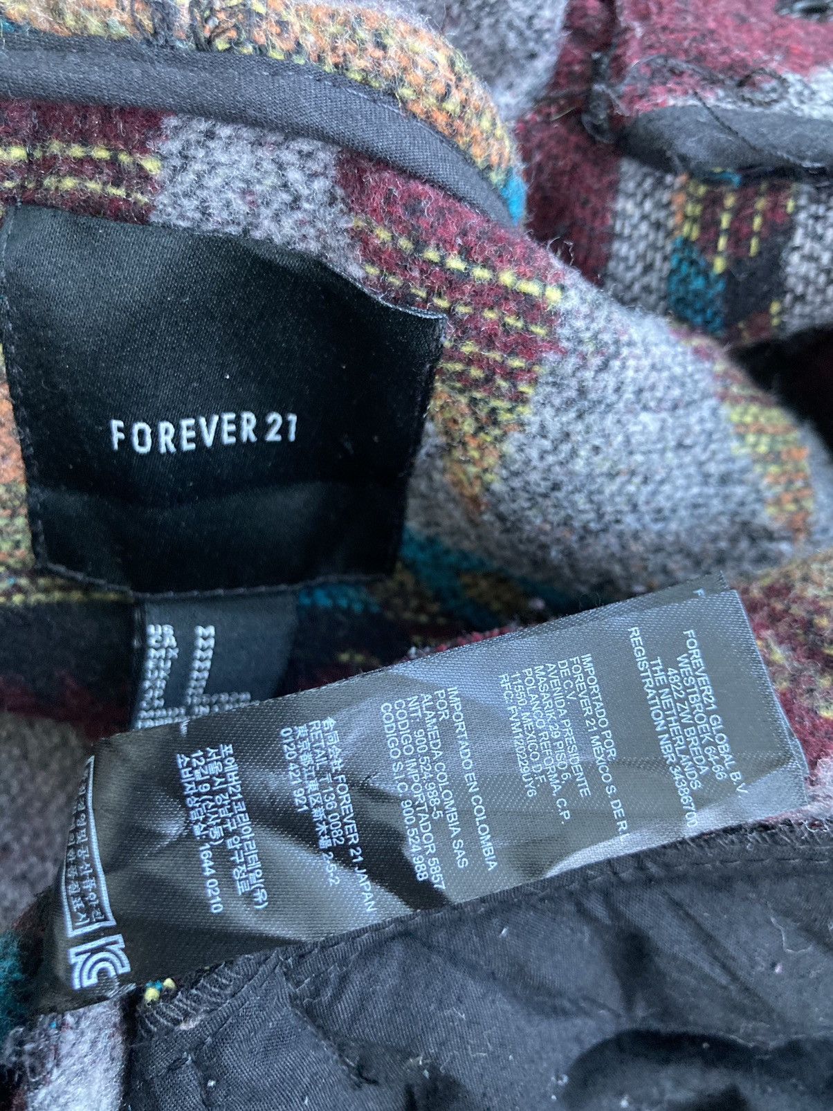 Forever 21 FOREVER 21 NATIVE NAVAJO HOODIE JACKET Size US M / EU 48-50 / 2 - 8 Thumbnail