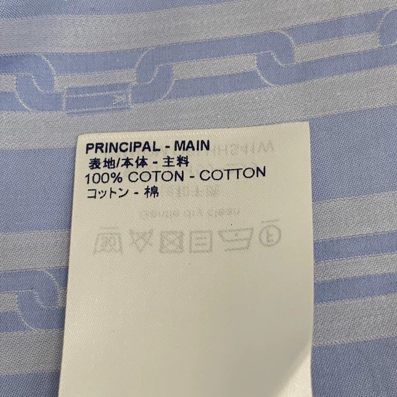 Louis Vuitton Louis Vuitton Light blue button-down striped cotton single Size US M / EU 48-50 / 2 - 8 Thumbnail