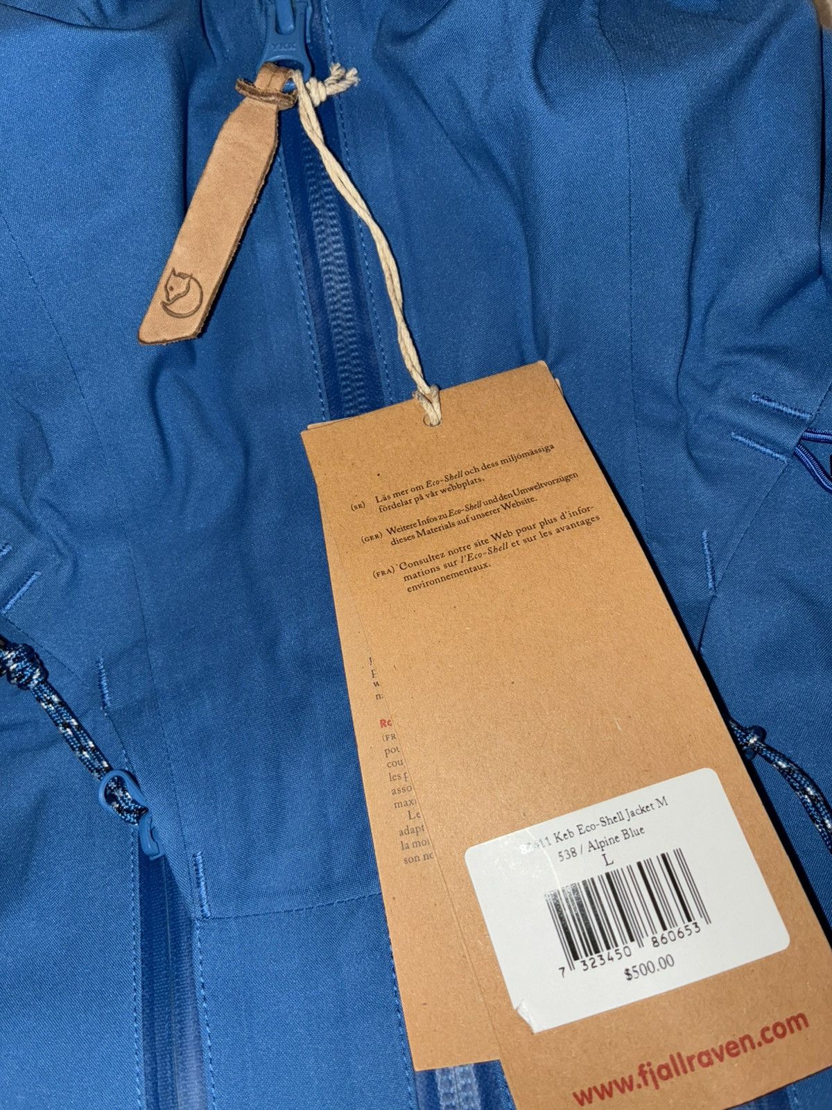 Fjallraven Fjallraven NWT Keb Eco-shell raincoat men’s L pvc-free Size US L / EU 52-54 / 3 - 8 Thumbnail