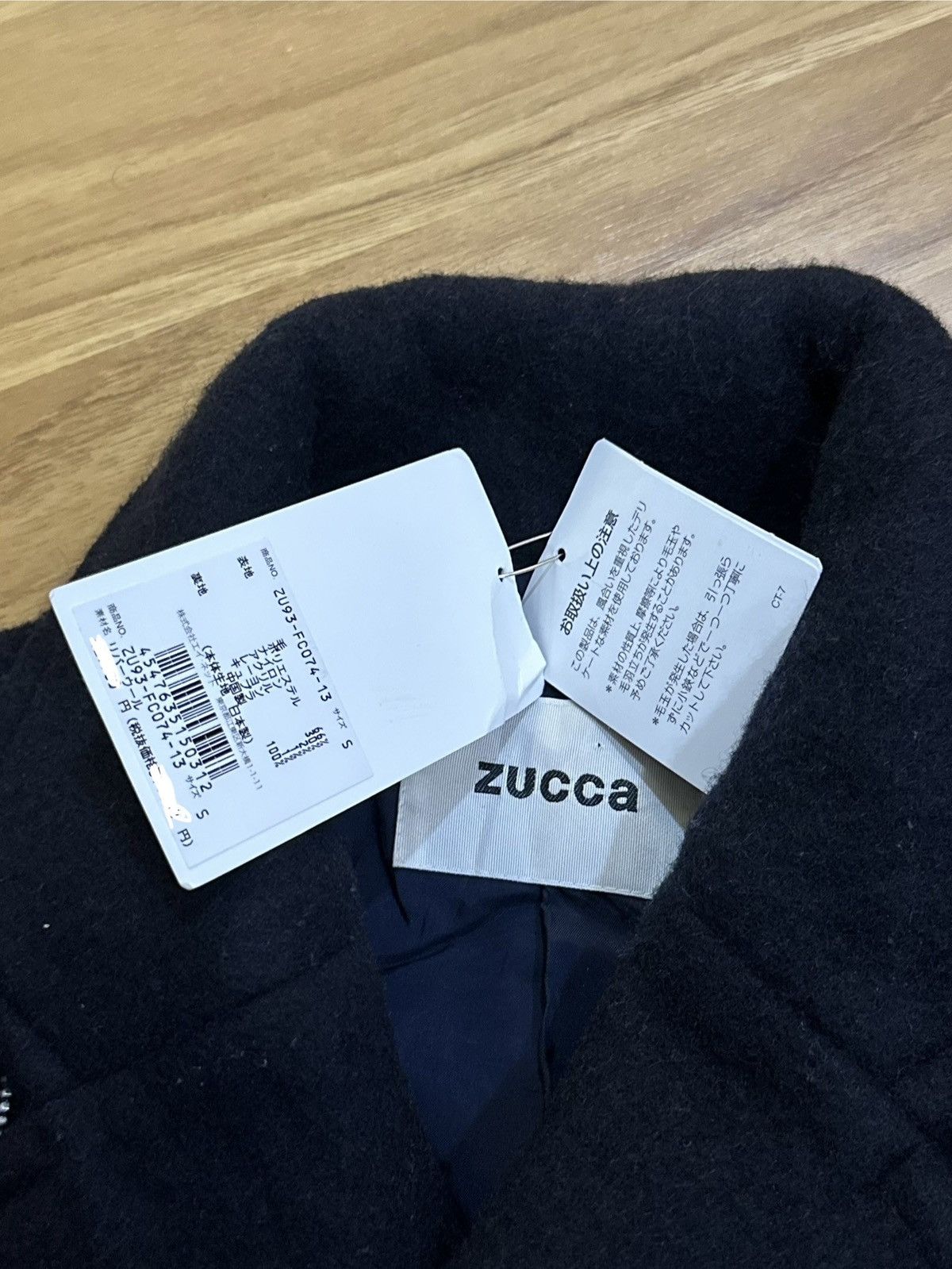 CABANE de ZUCCa × Issey Miyake AW21 Zucca Double Collar Zipper Wool Jacket Size US M / EU 48-50 / 2 - 20 Thumbnail