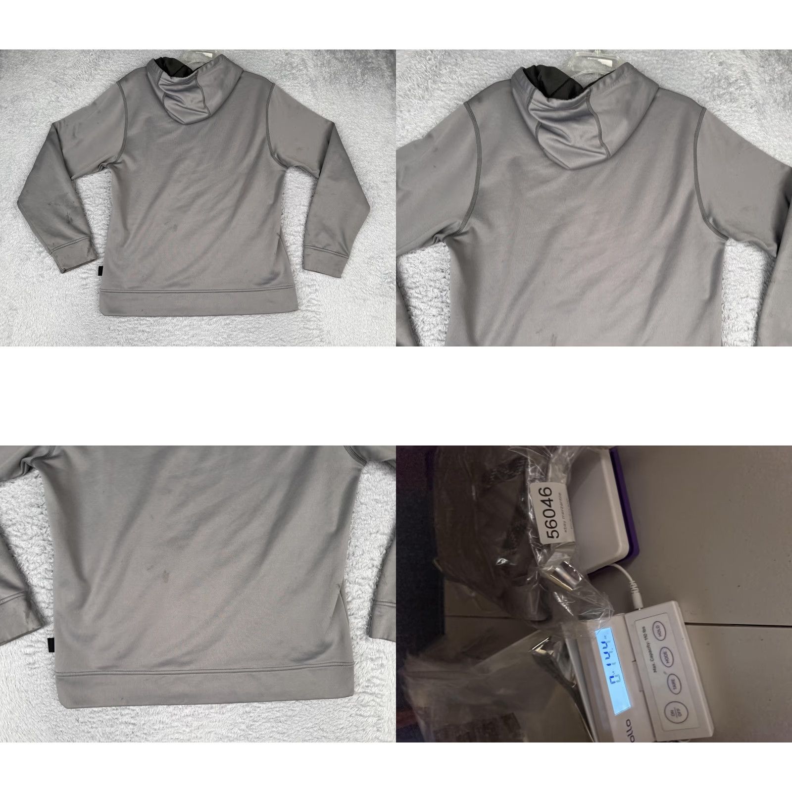 Patagonia Patagonia Hoodie Mens M Gray P-6 Logo Graphic Pullover Sweatshirt Fleece Kangaroo Pocket Regular Fit Active Outdoor Size US M / EU 48-50 / 2 - 9 Thumbnail