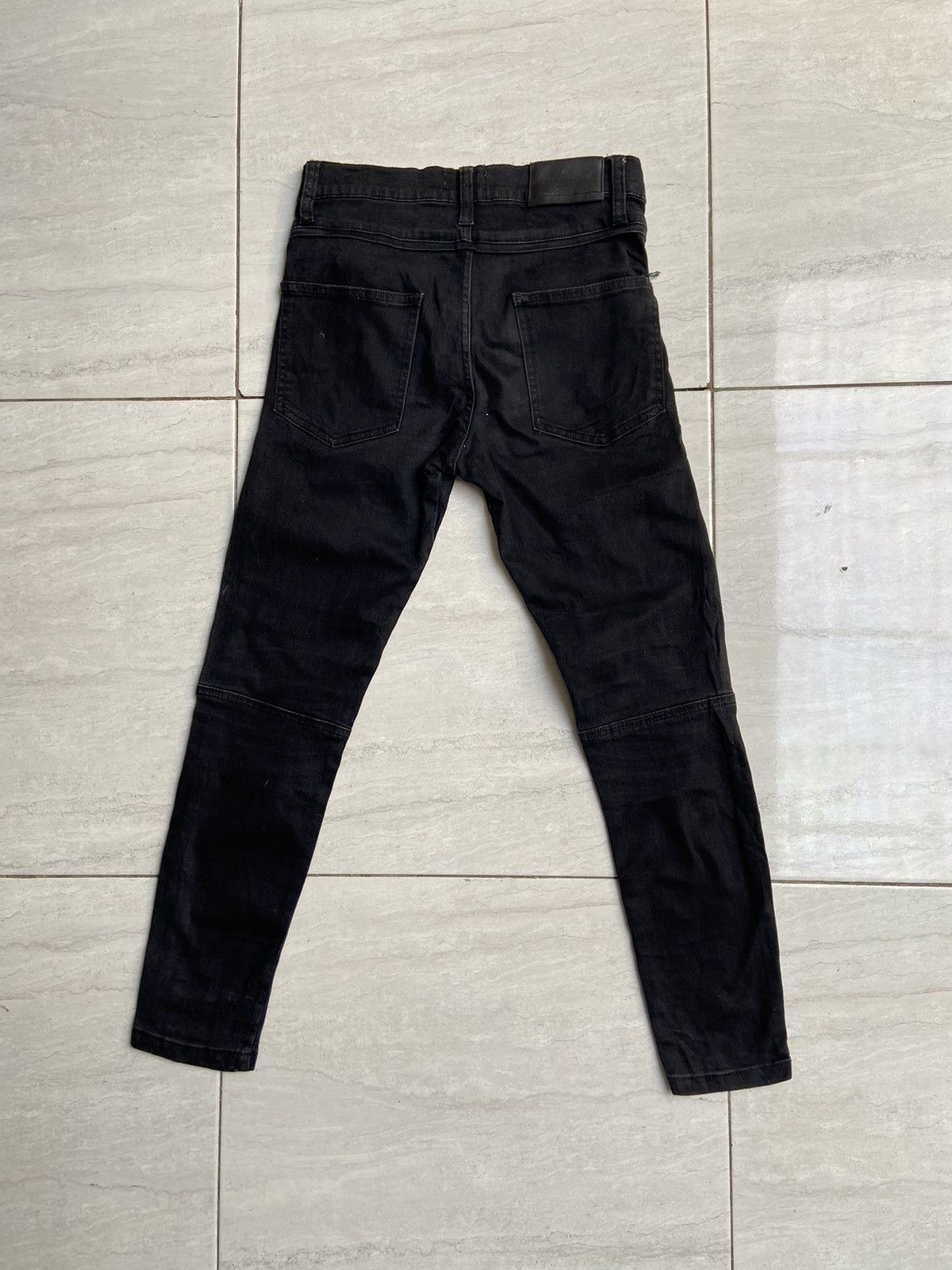 Zara ZARA MAN Black Buttonfly Zip Denim Size US 28 / EU 44 - 11 Thumbnail