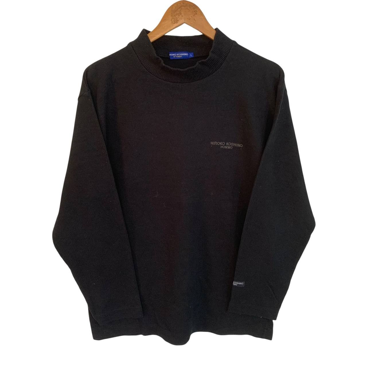 Hiroko Koshino Homme Vintage Hiroko Koshino Japanese Jumper Sweatshirt Size US M / EU 48-50 / 2 - 1 Thumbnail